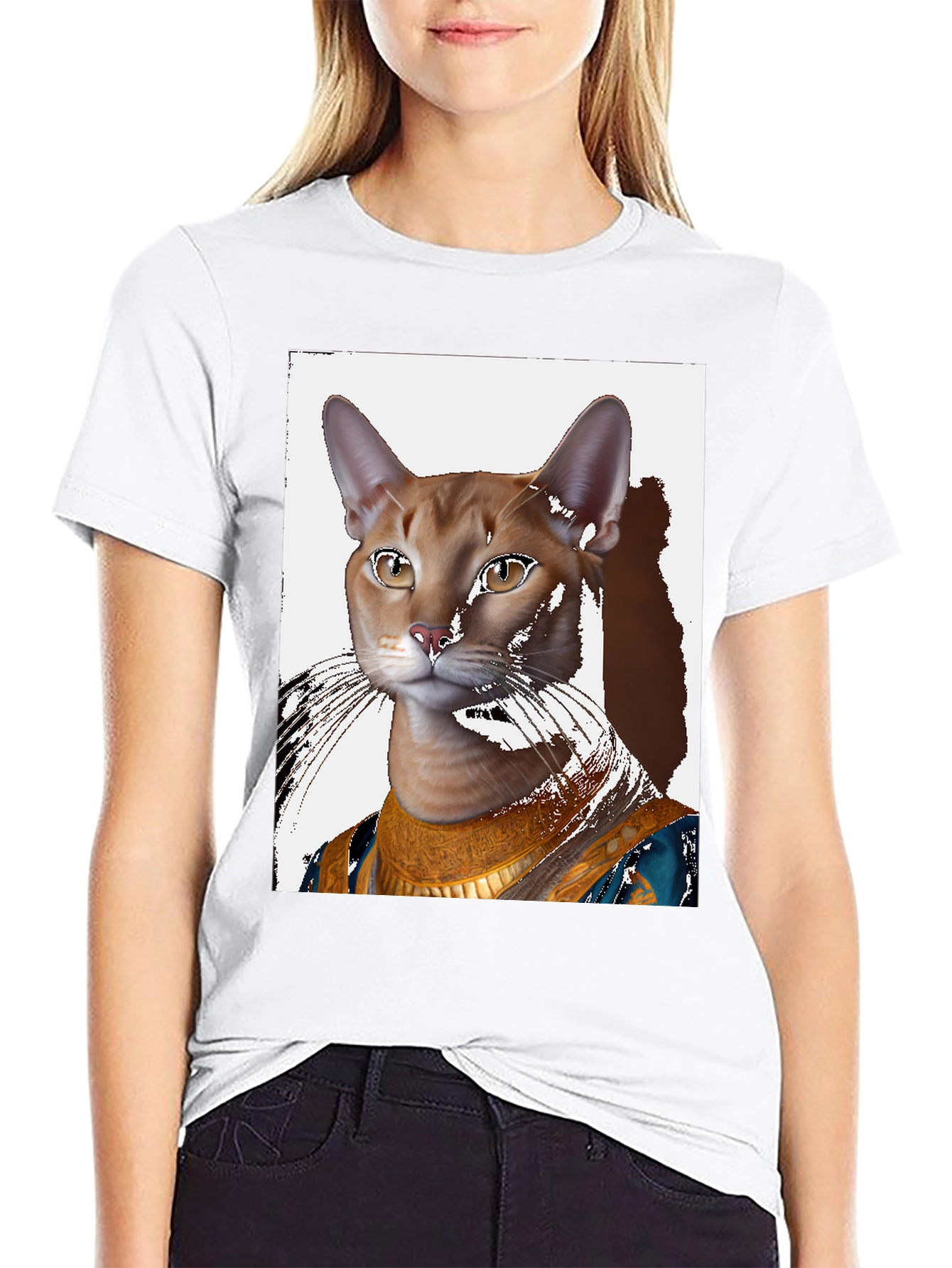 Black Cat King T-Shirt view 9