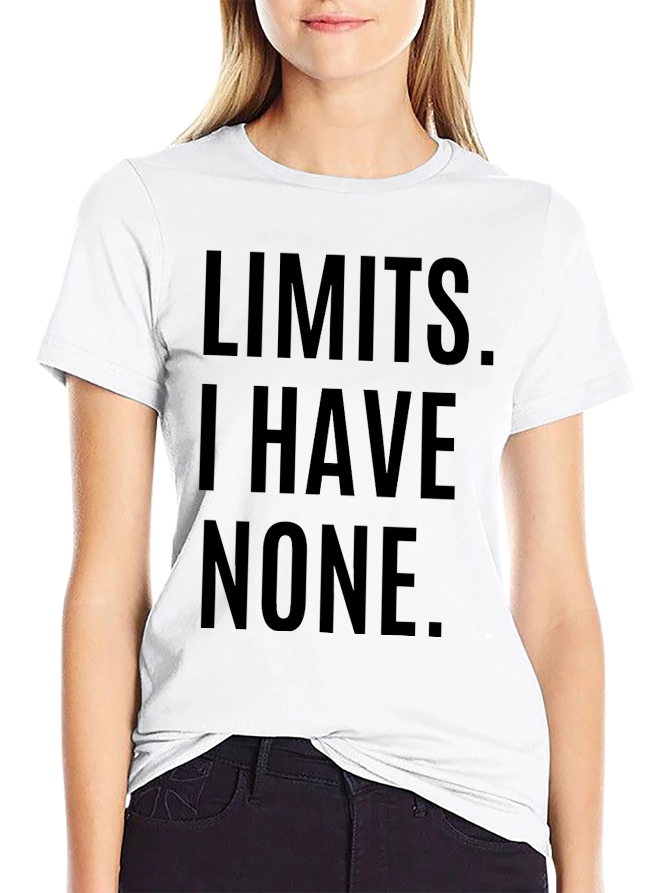 Black Limits, I Have None T-Shirt view 9