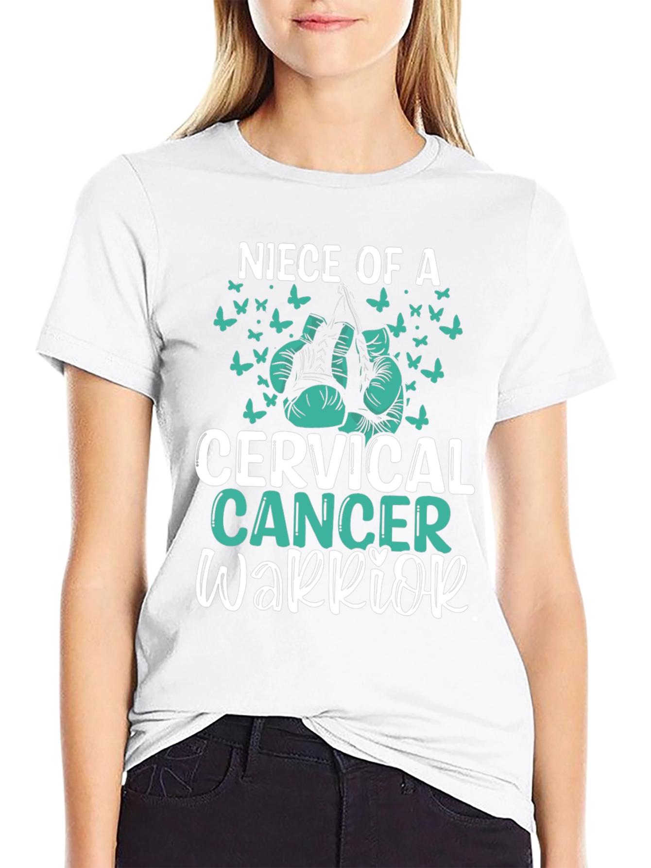 Cervical Cancer Warrior Tee - 9