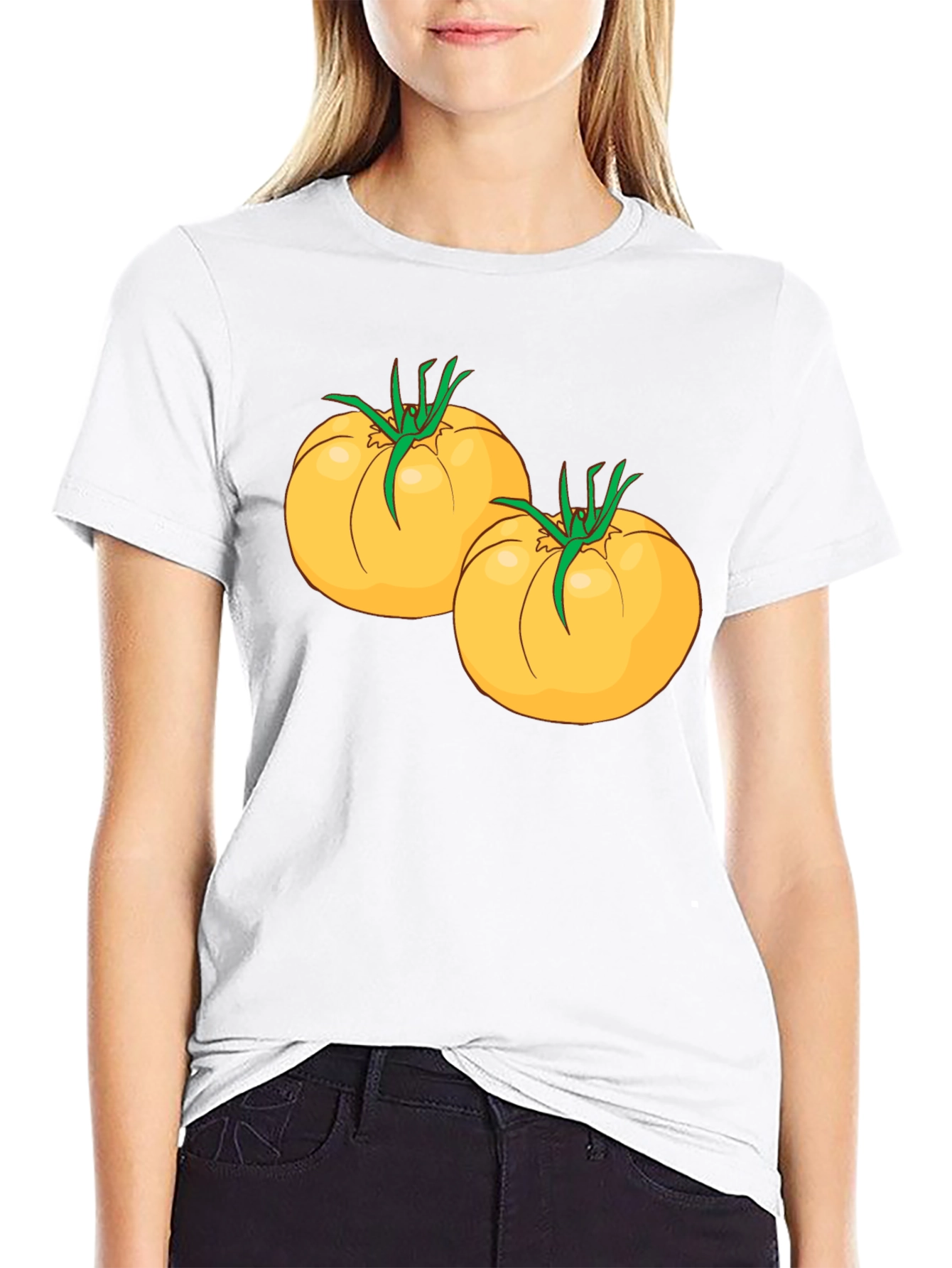 Tomato Graphic Black T-Shirt - 9