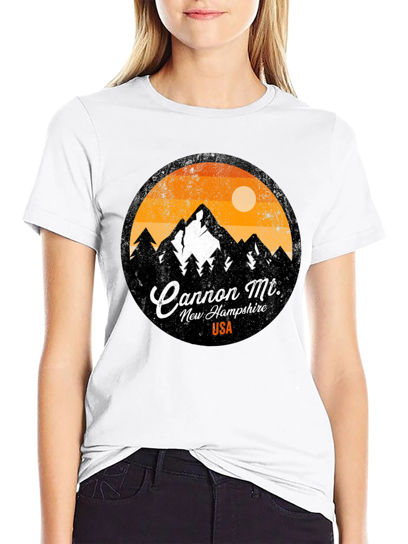 Cannon Mt. New Hampshire USA T-Shirt - 9