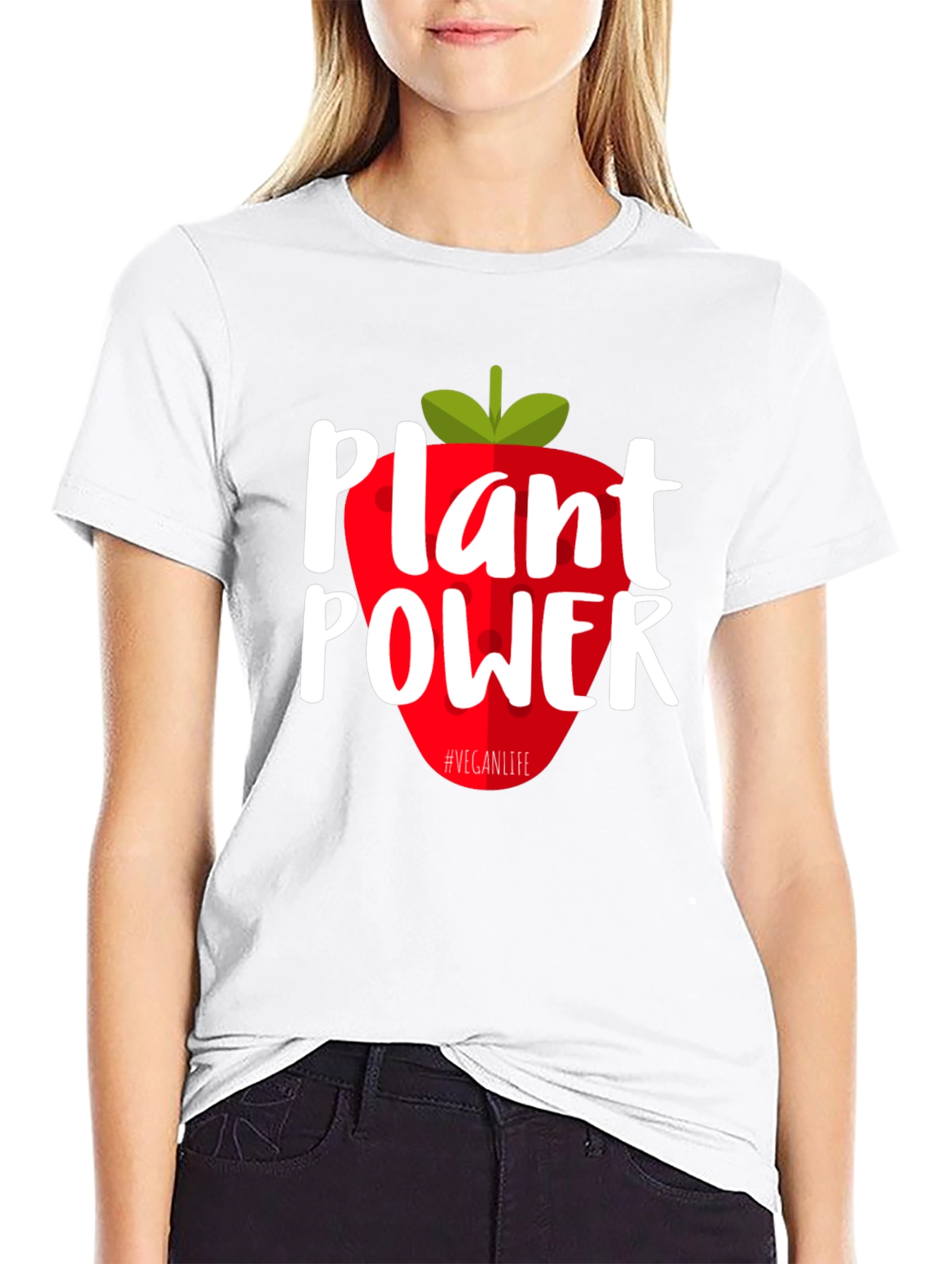 Plant Power Vegan T-Shirt - Eco Friendly! - 9