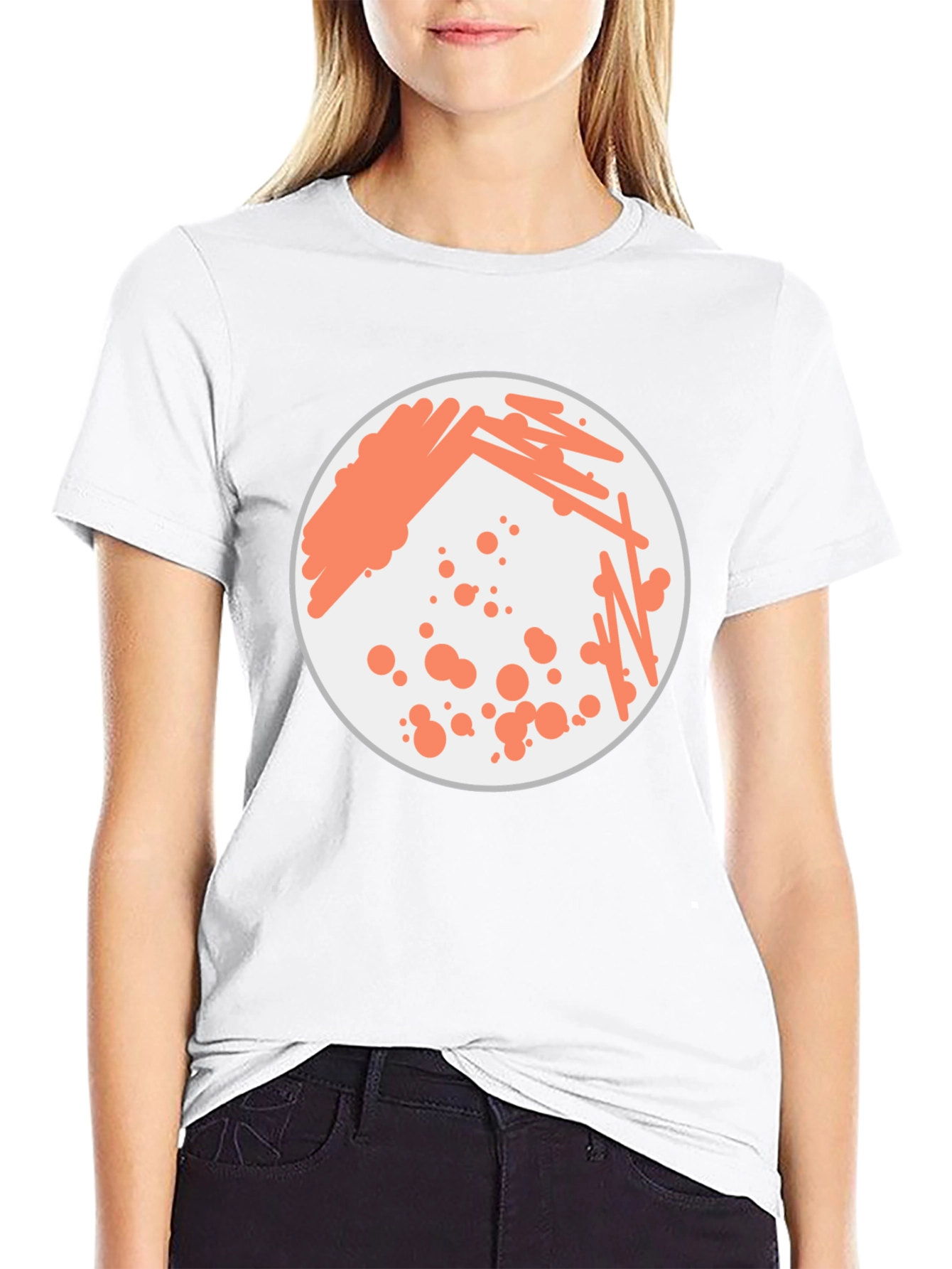 Black Bacterial Culture Graphic Tee - Science Inspired Apparel view 9