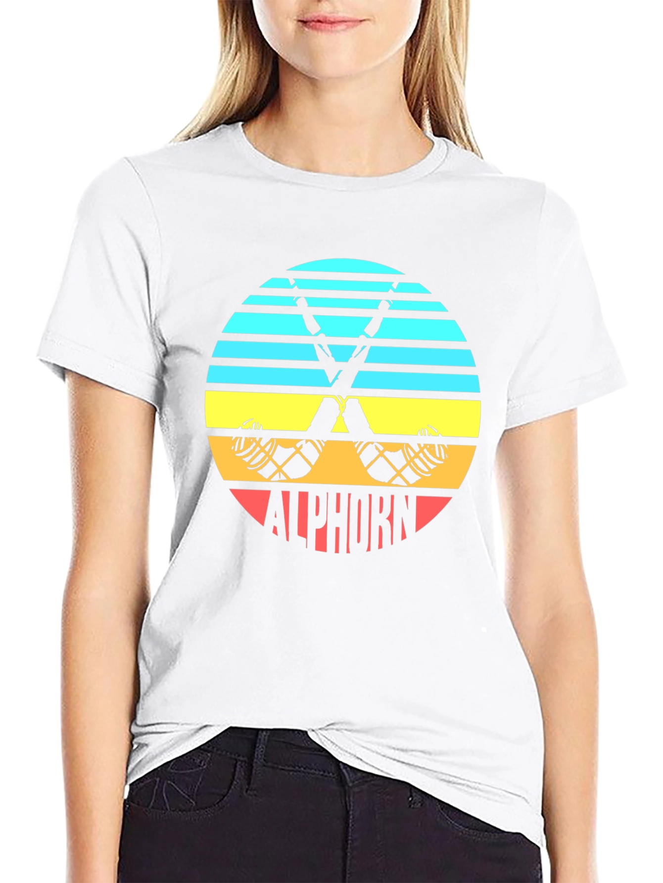 Retro Alphorn Tee - 9