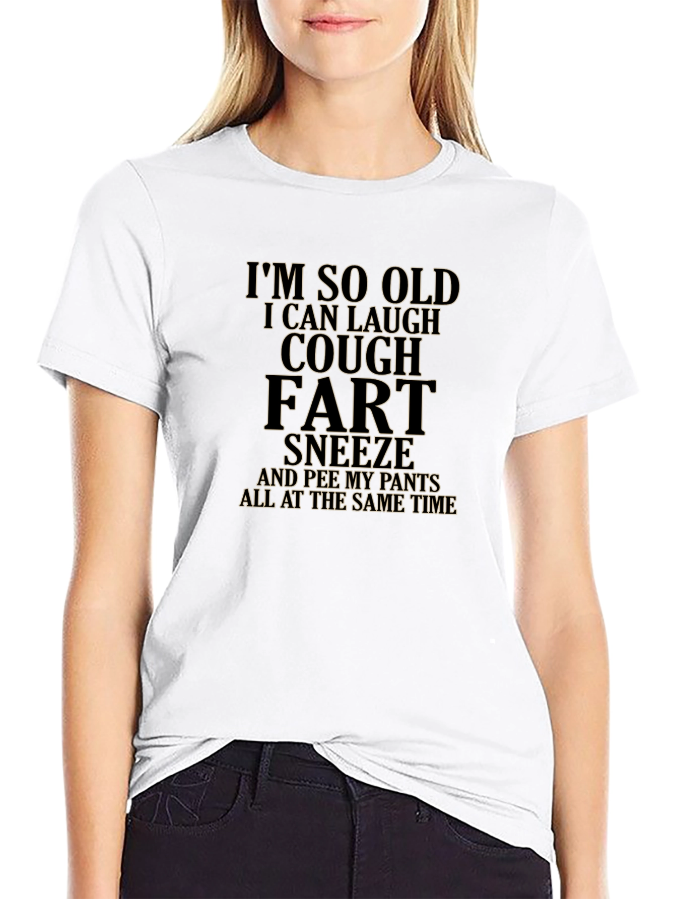 Black Funny Old Age Humor Graphic T-Shirt view 9