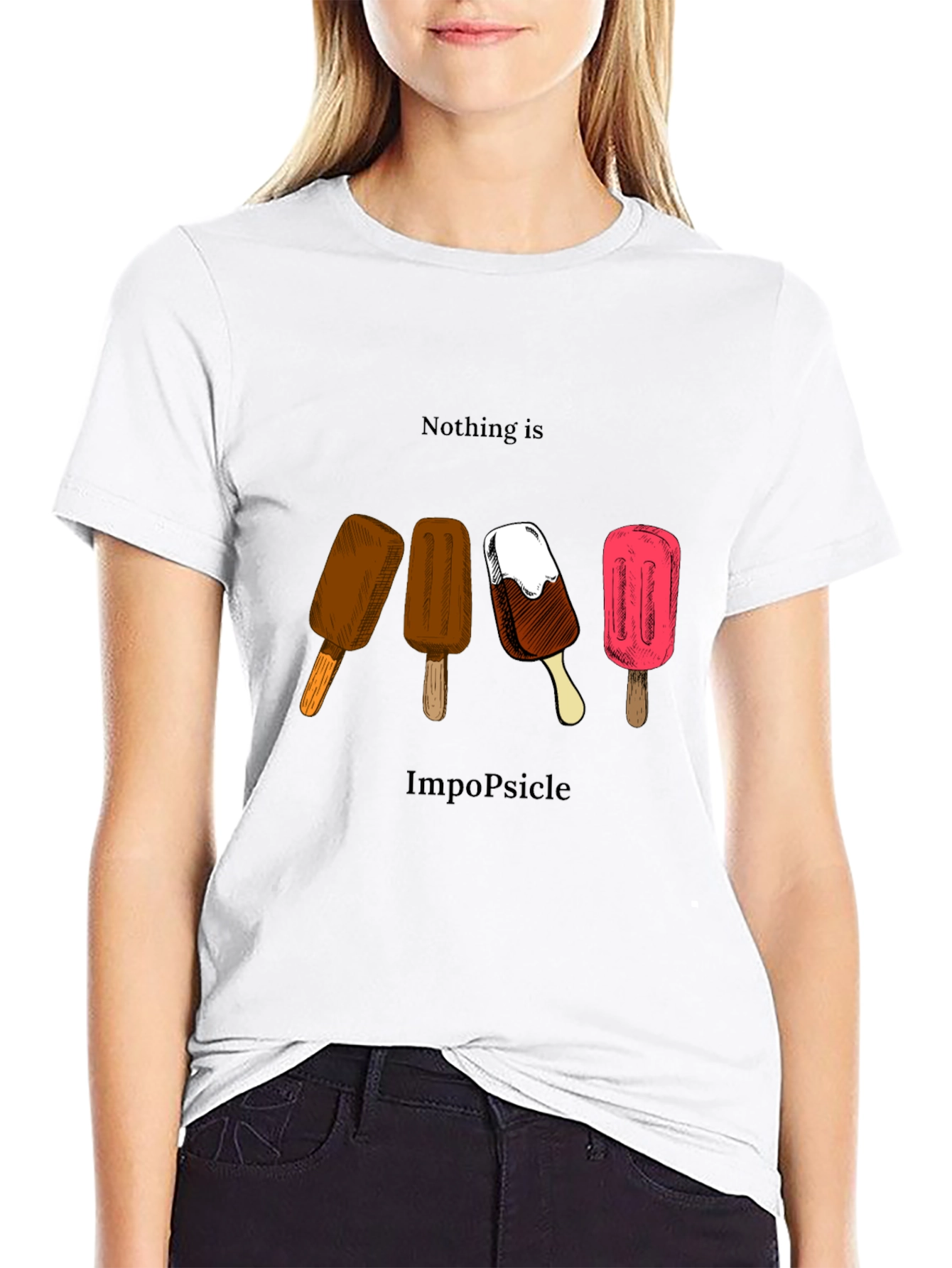 Black ImPOPsicle T-Shirt view 9
