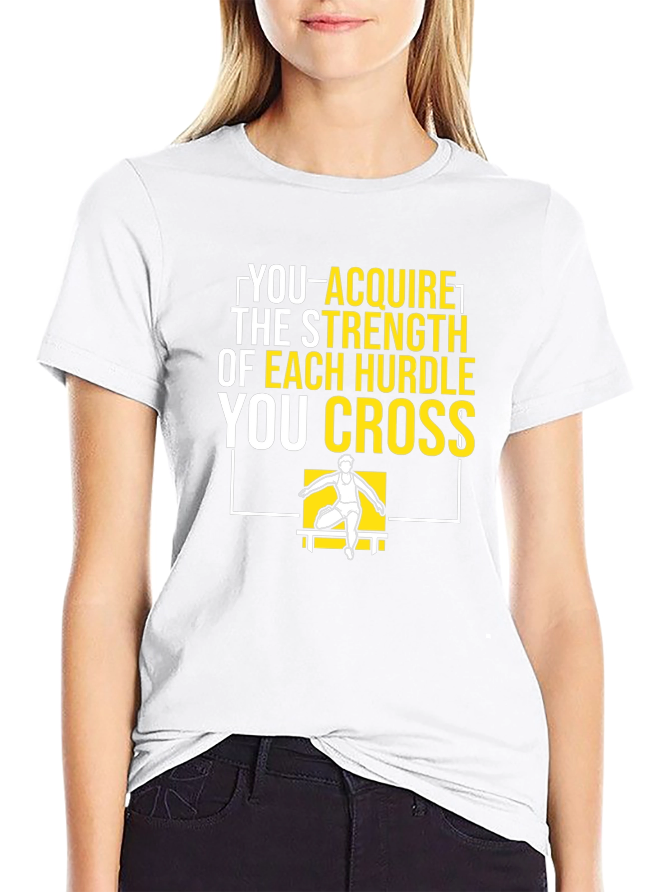 Black Strength Hurdle Cross T-Shirt view 9