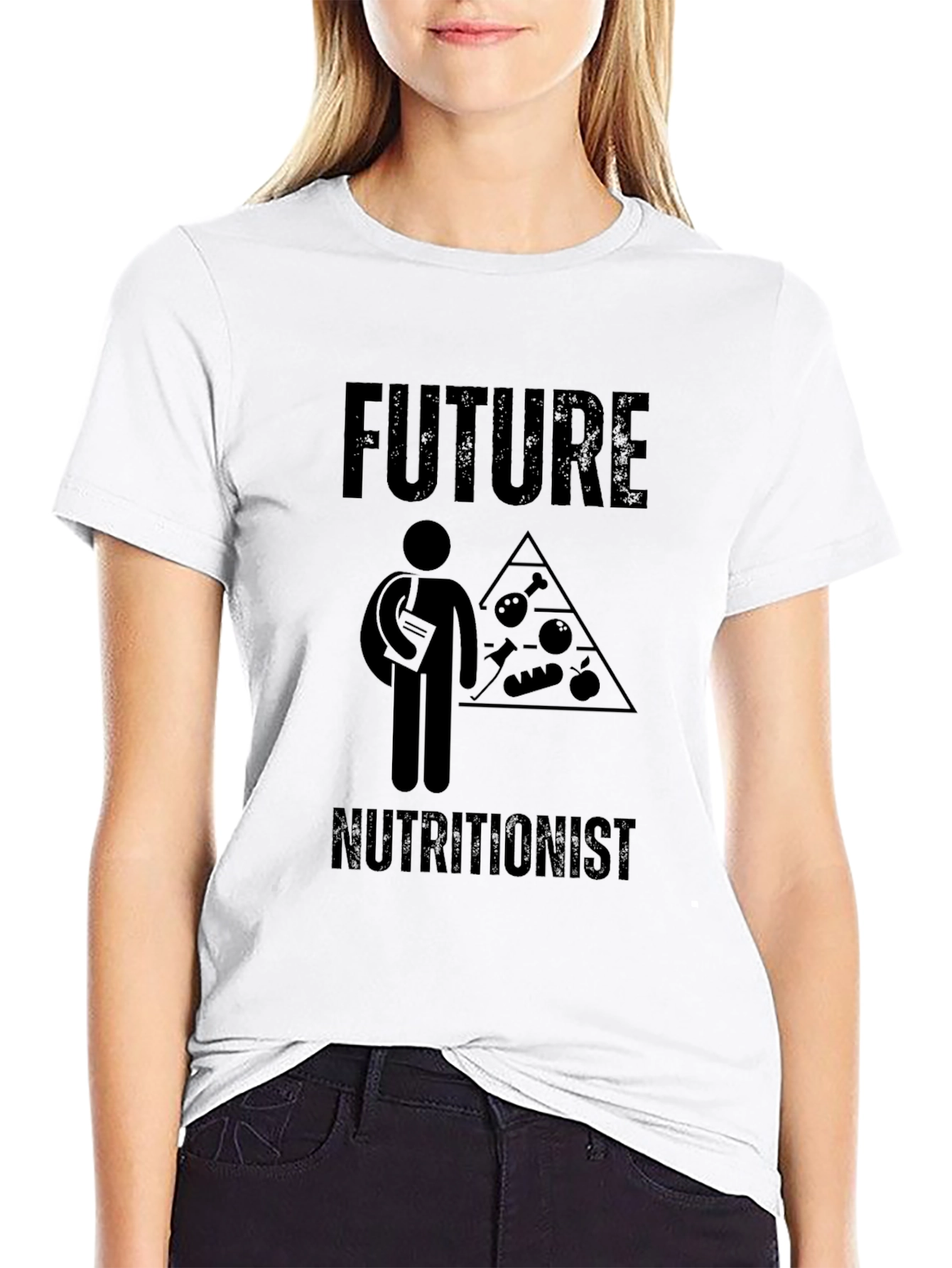 Future Nutritionist Black T-Shirt - 9