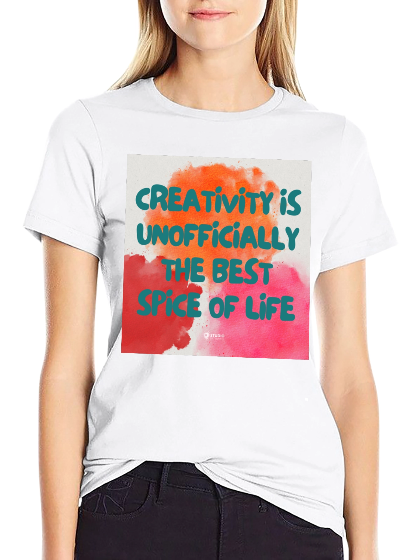 Black Creativity Spice of Life Graphic Tee view 9