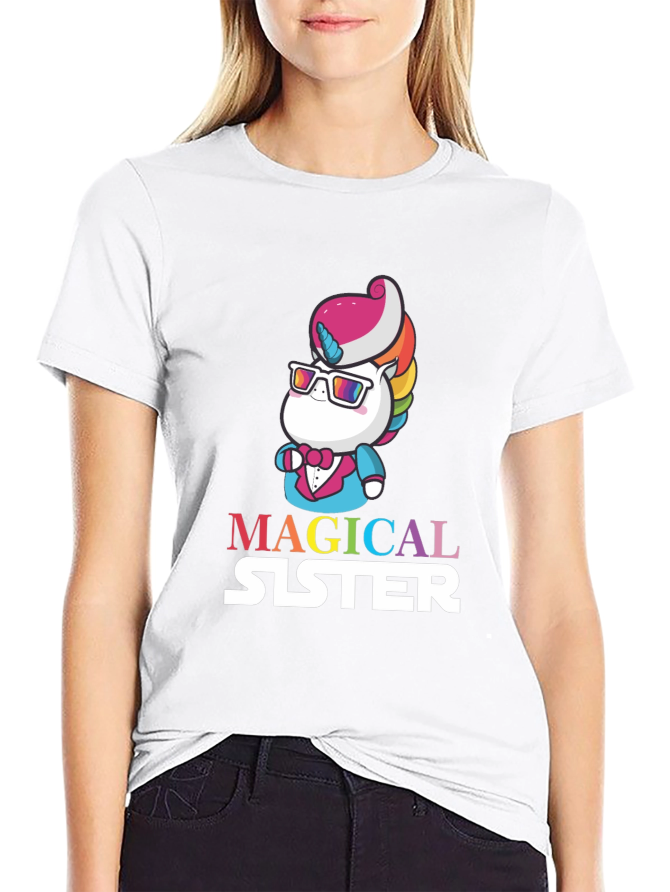 Magical Sister Unicorn Graphic Tee - 9
