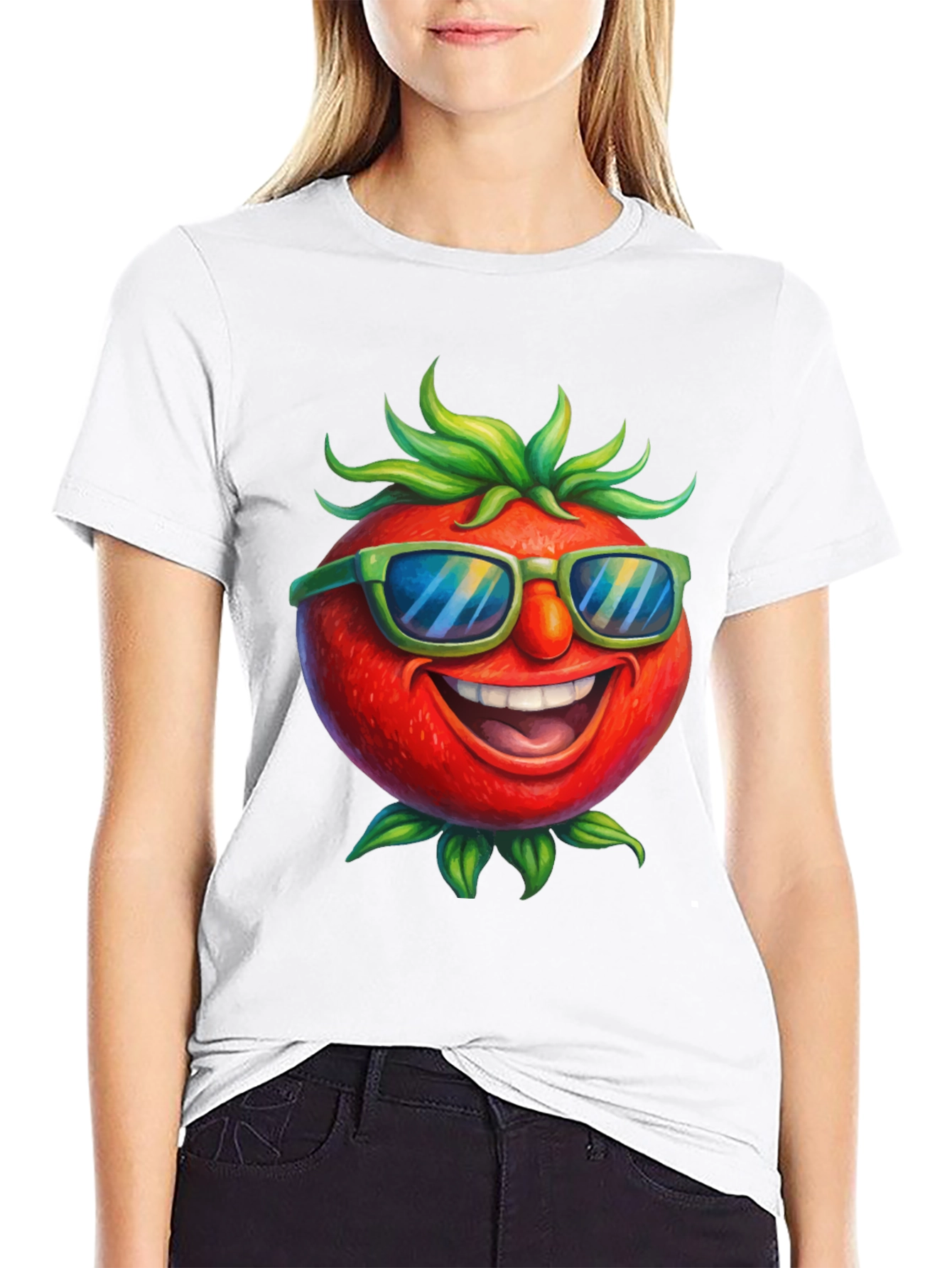 Black Tomato Character Graphic Tee view 9