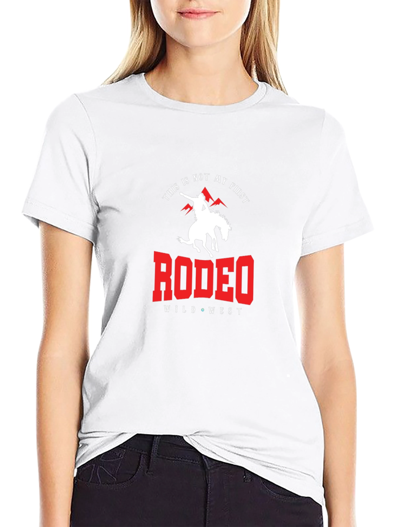 Black Rodeo Wild West Graphic Tee view 9