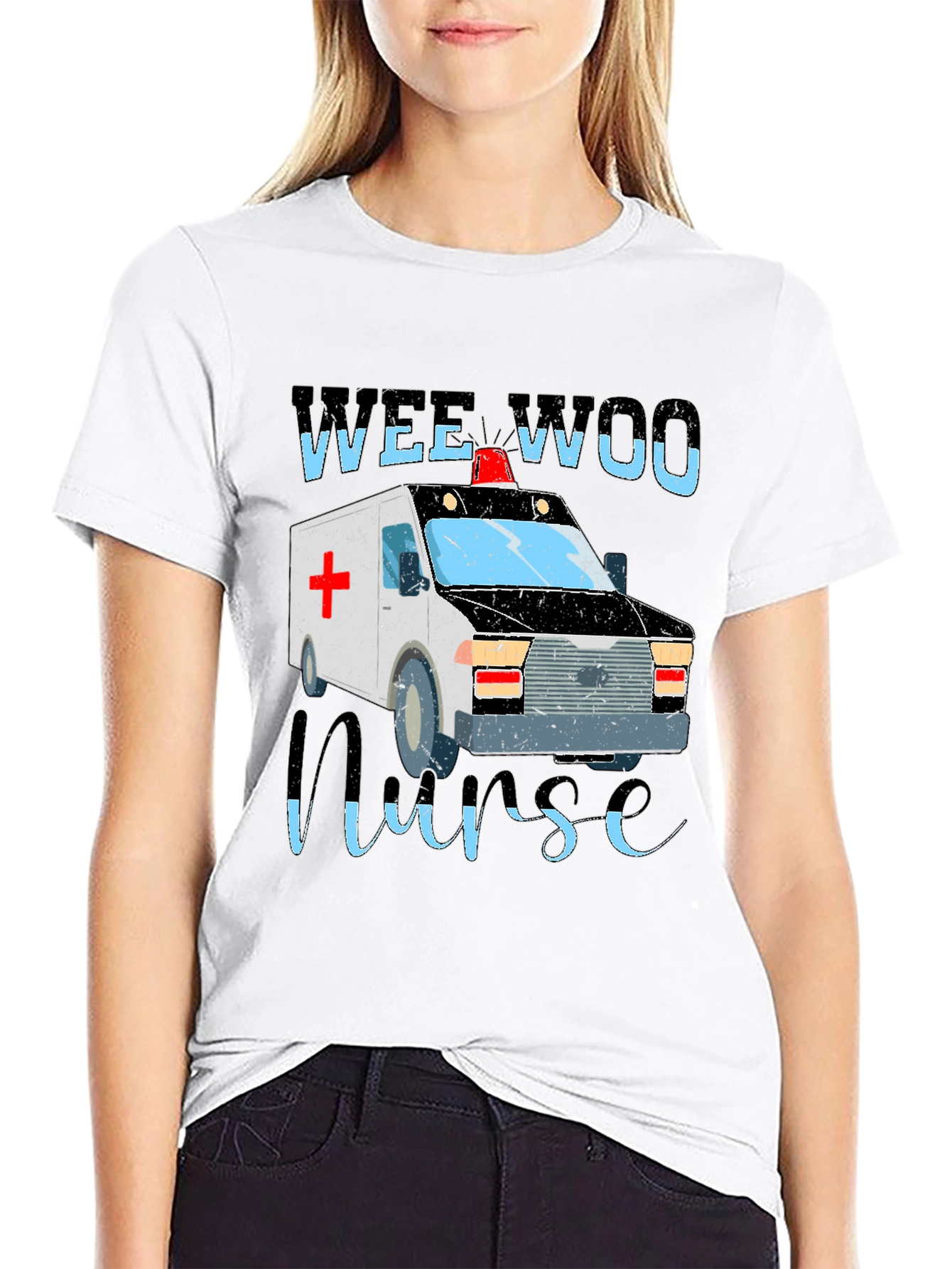Wee Woo Nurse Graphic Tee - 9