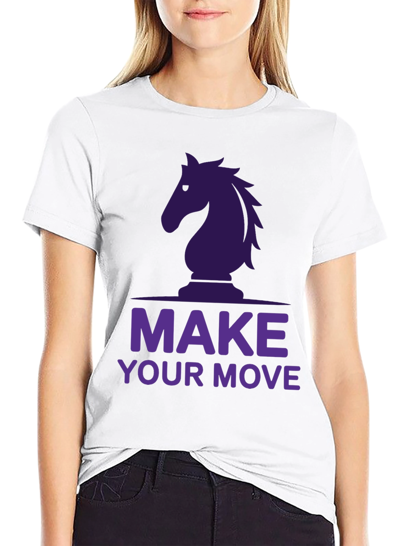 Chess Knight Graphic Tee - Make Your Move! - 9
