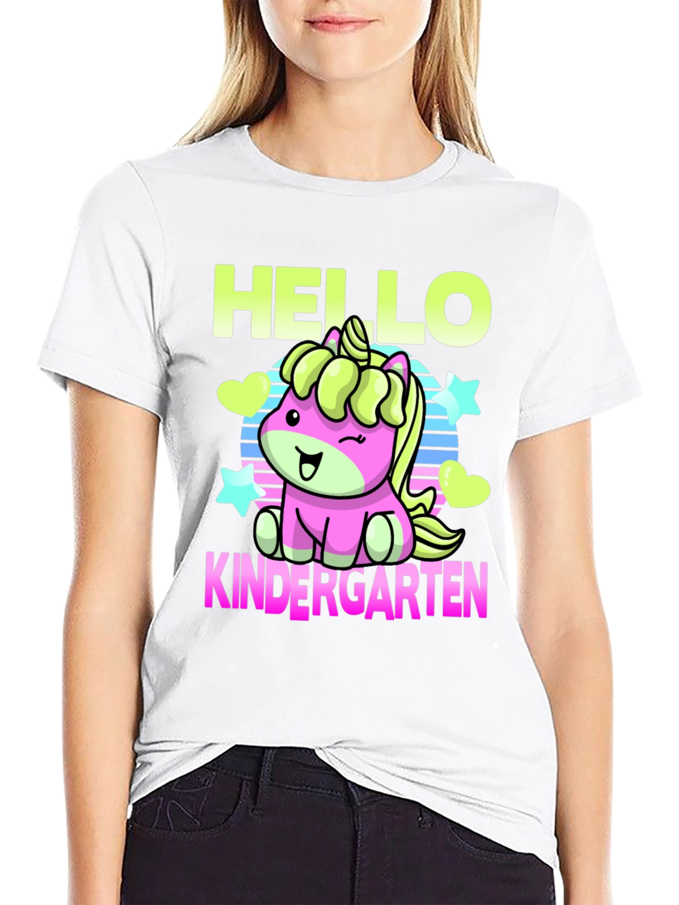 Hello Kindergarten Unicorn T-Shirt - 9