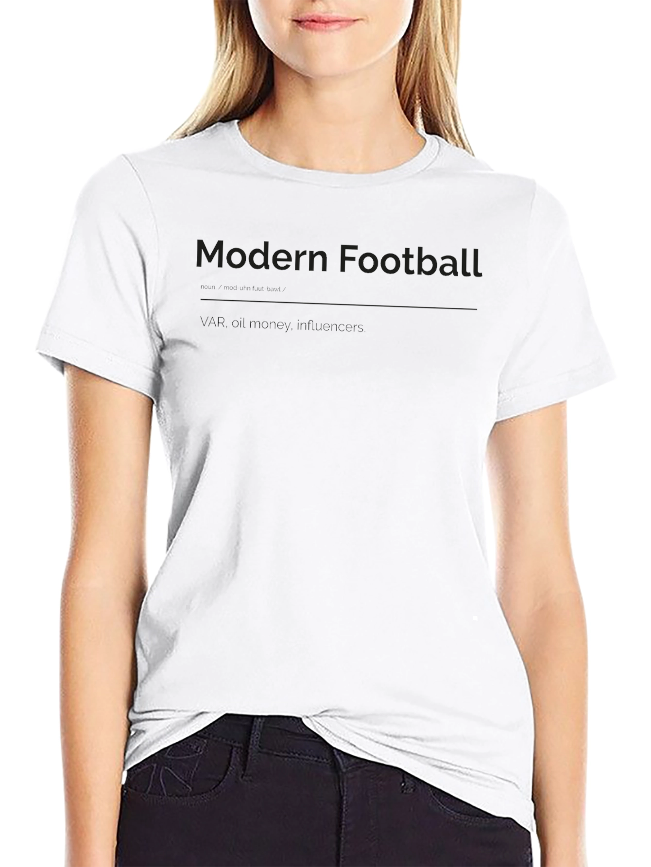 Black Modern Football T-Shirt - Casual Style view 9