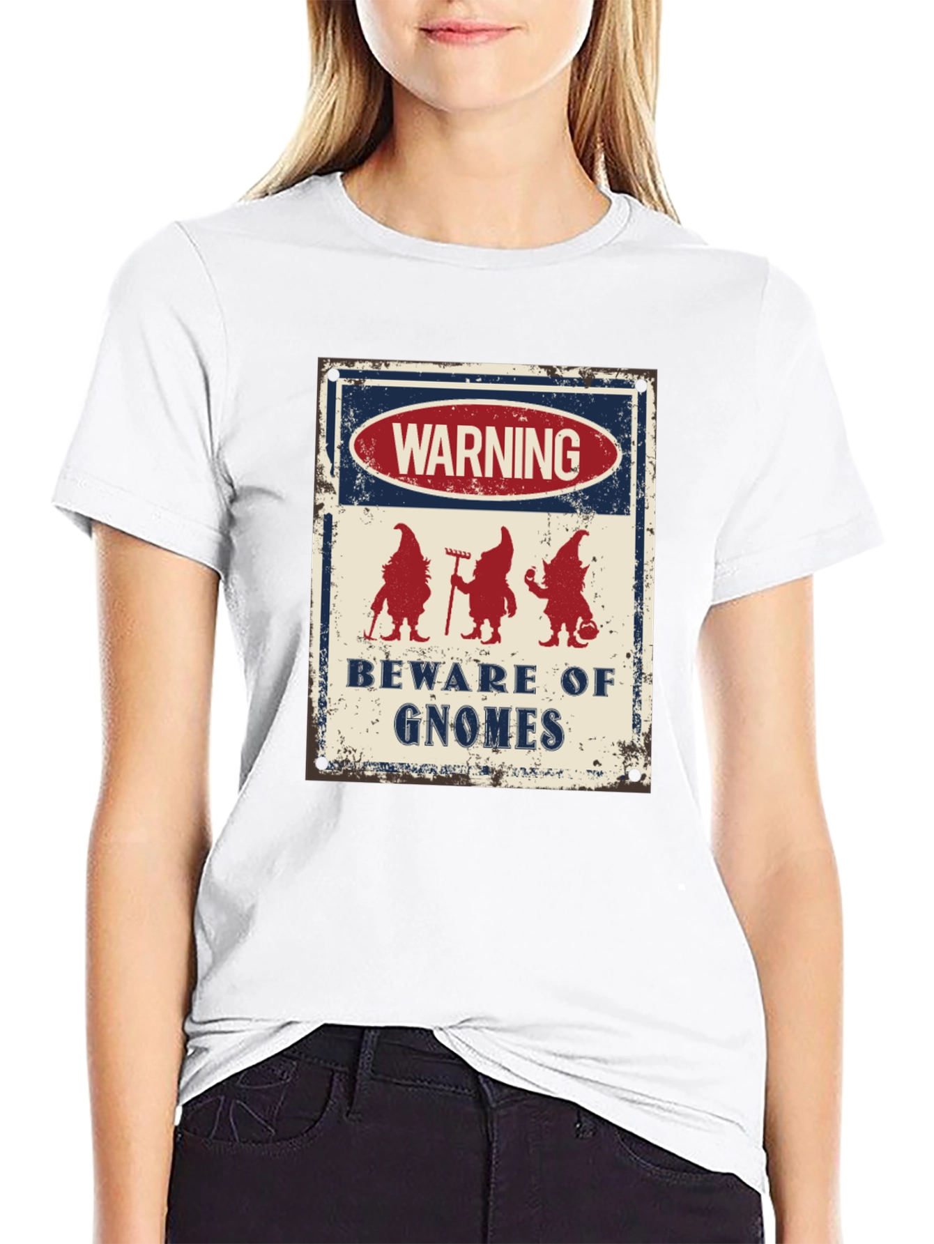 Beware of Gnomes Graphic Tee - 9