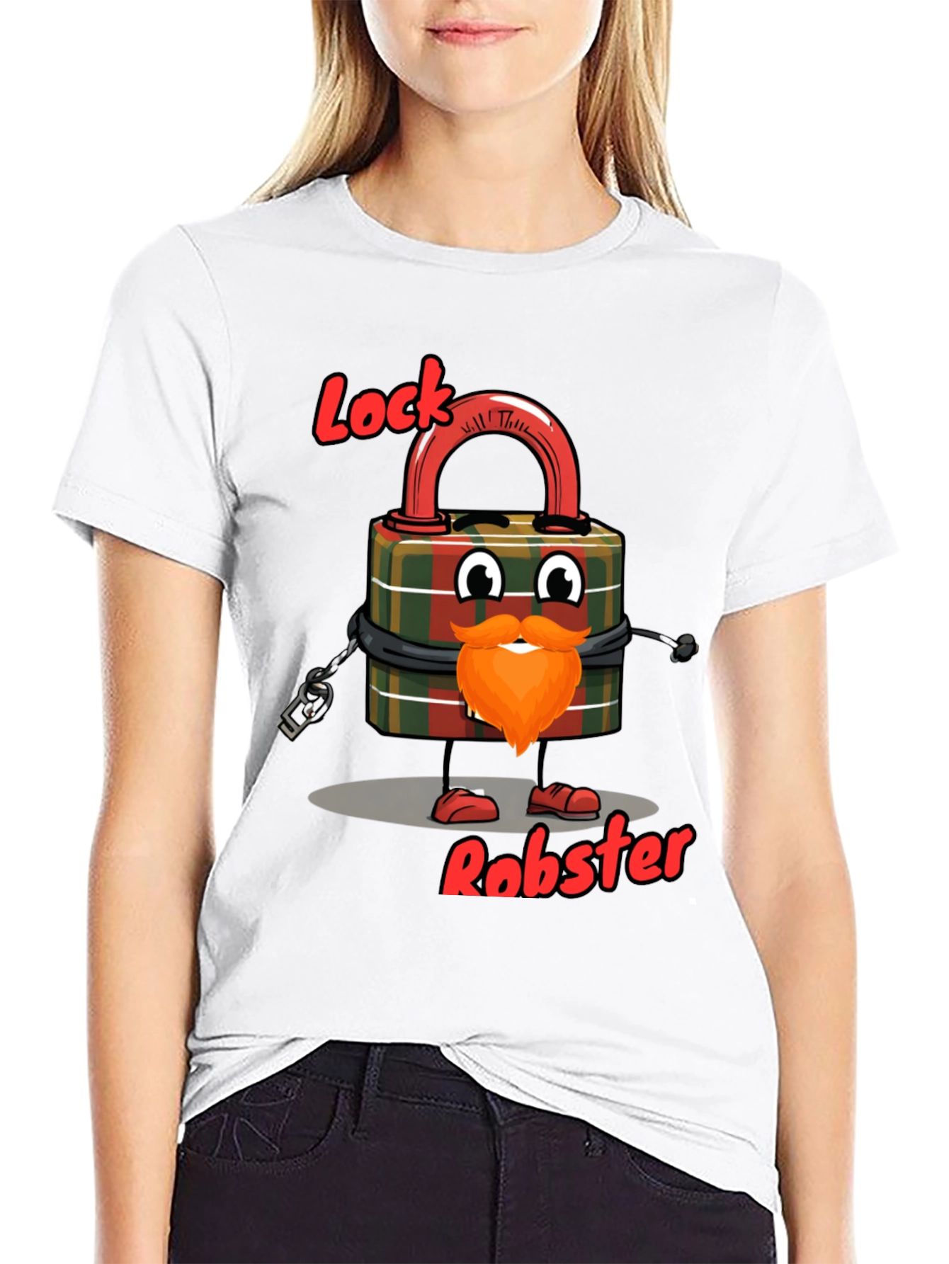Black Lock Robster Graphic Tee view 9