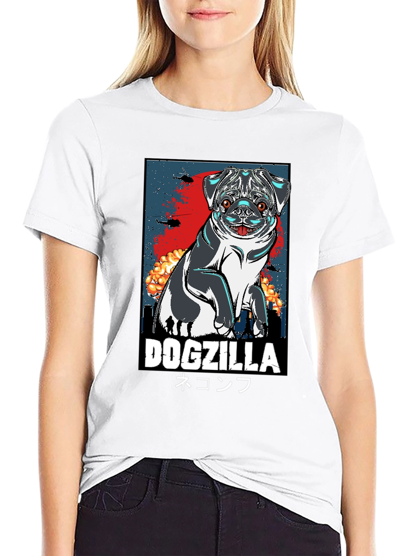 Dogzilla Graphic Tee - Unleash the Beast! - 9