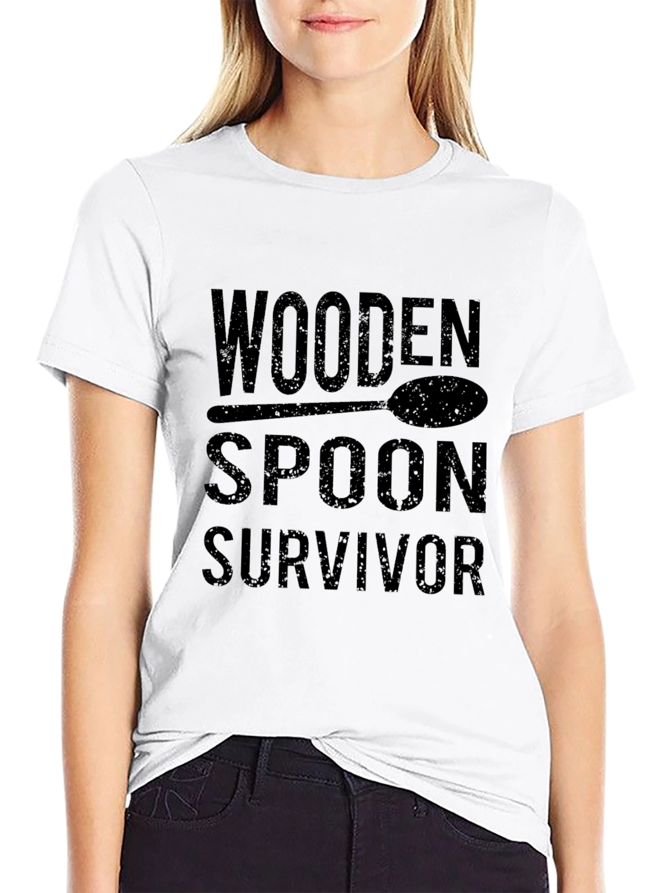 Black Wooden Spoon Survivor T-Shirt view 9