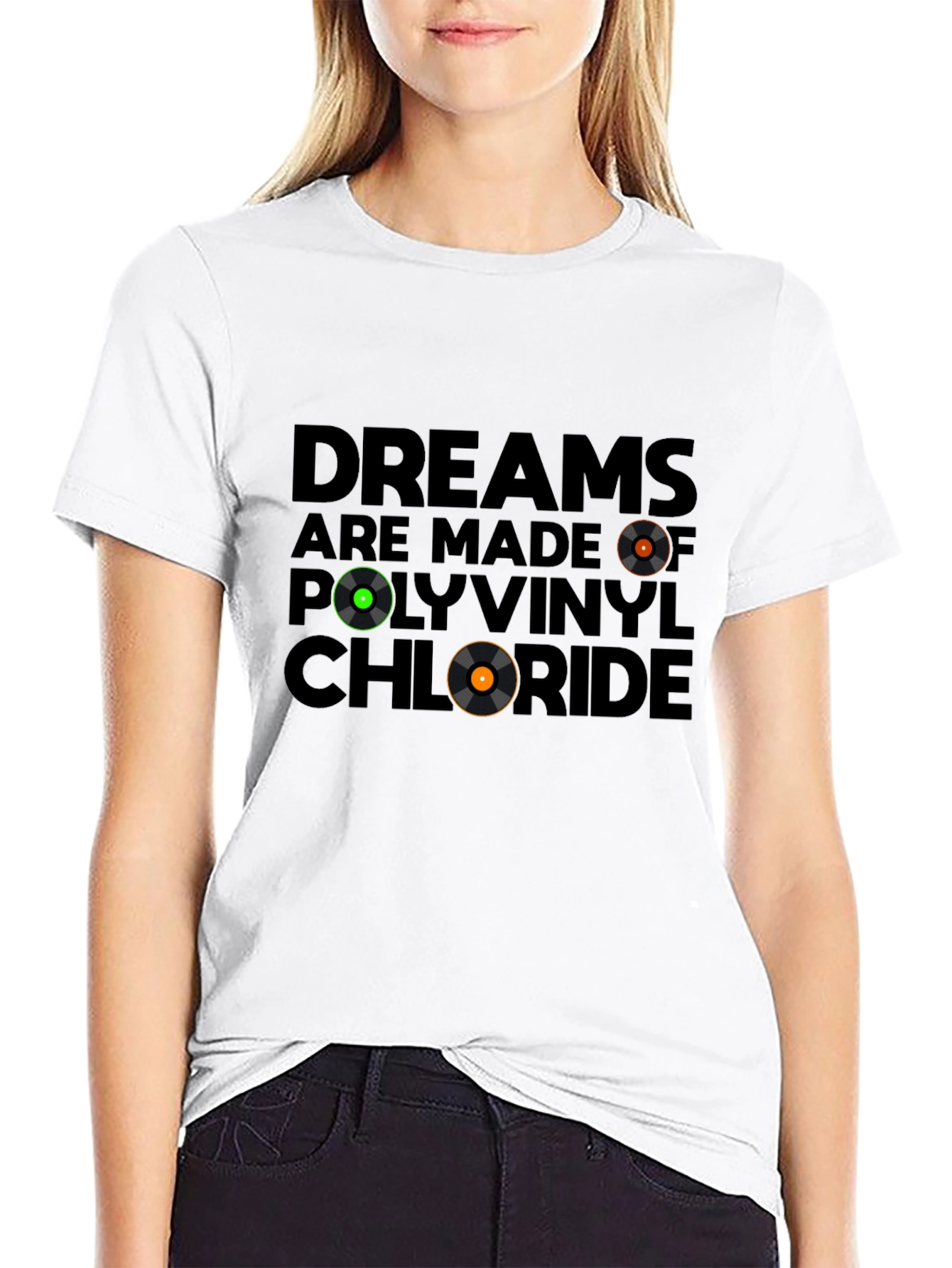 Black Vinyl Dreams T-Shirt - Music Lover Tee view 9