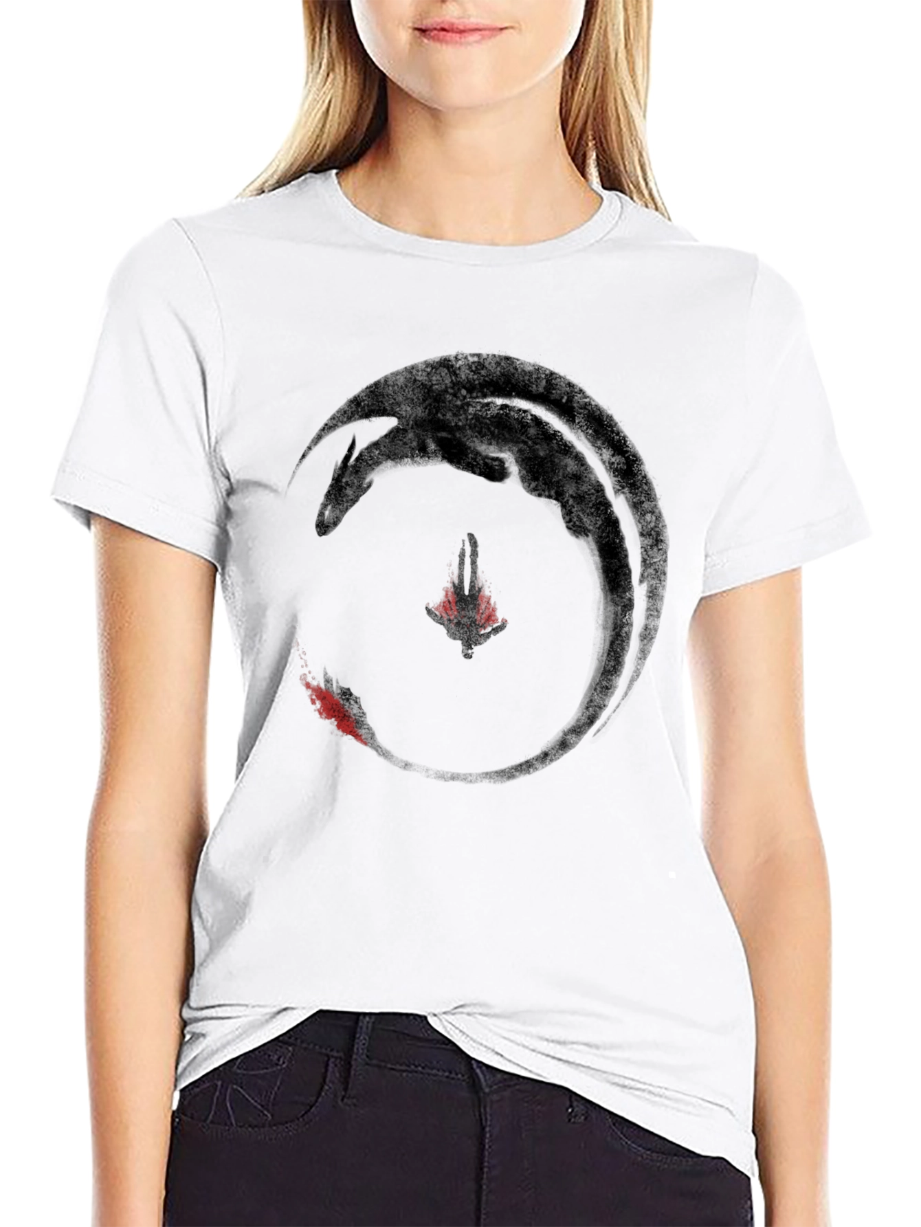 Black Toothless Dragon T-Shirt view 9