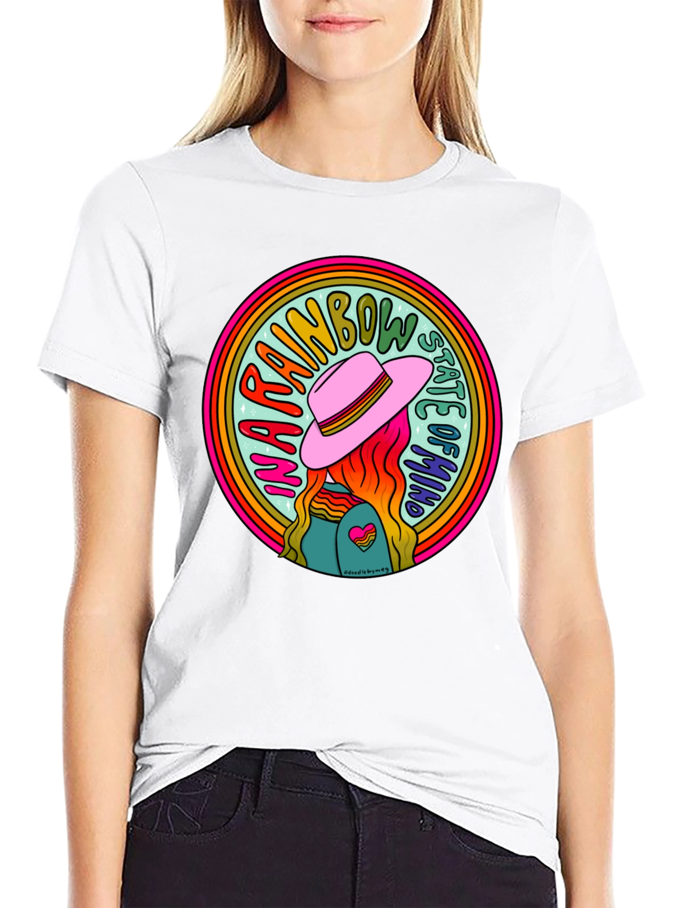 Rainbow State of Mind Graphic Tee - Unisex - 9
