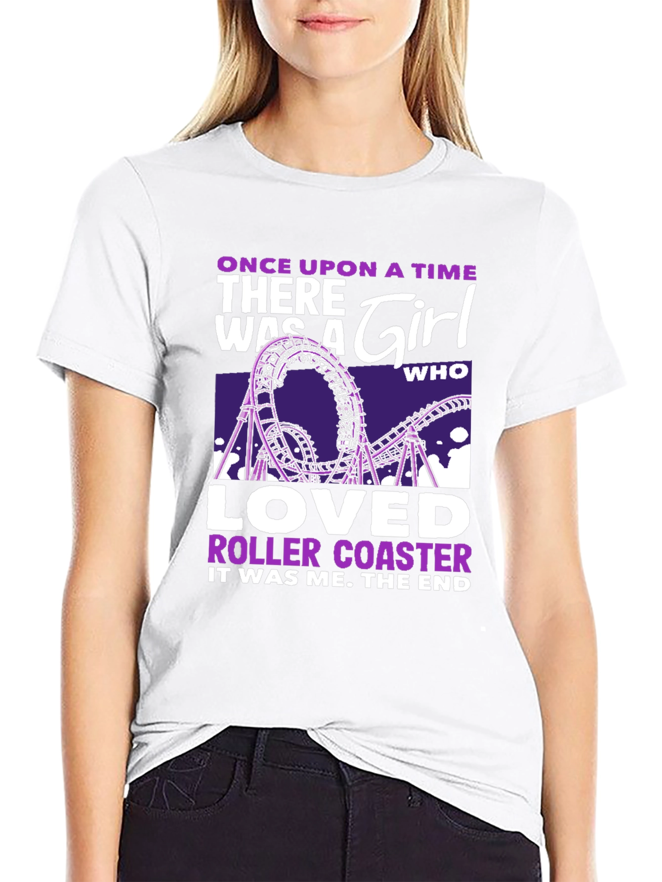 Black Roller Coaster Lover T-Shirt - Once Upon a Time view 9
