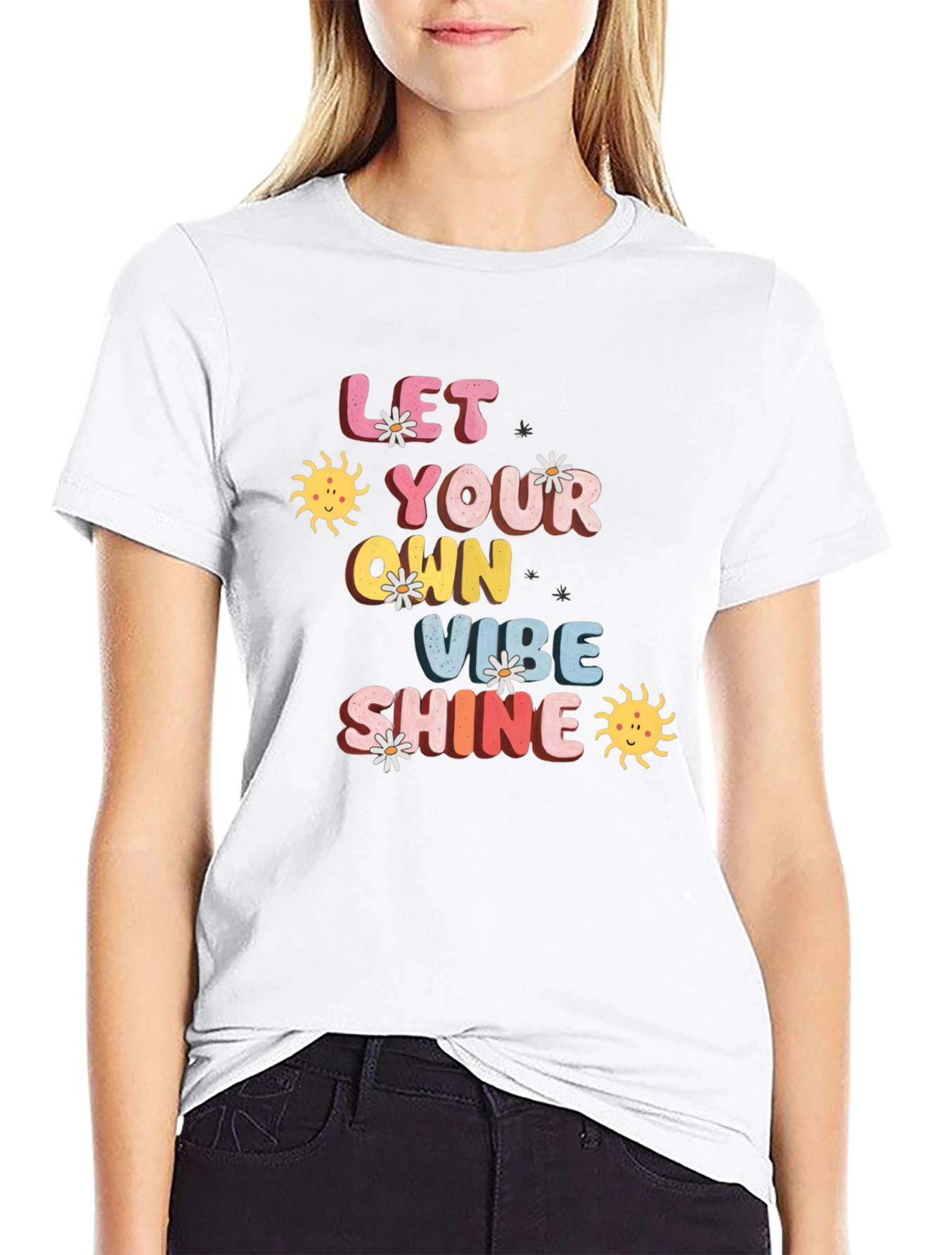 Let Your Own Vibe Shine T-Shirt - 9