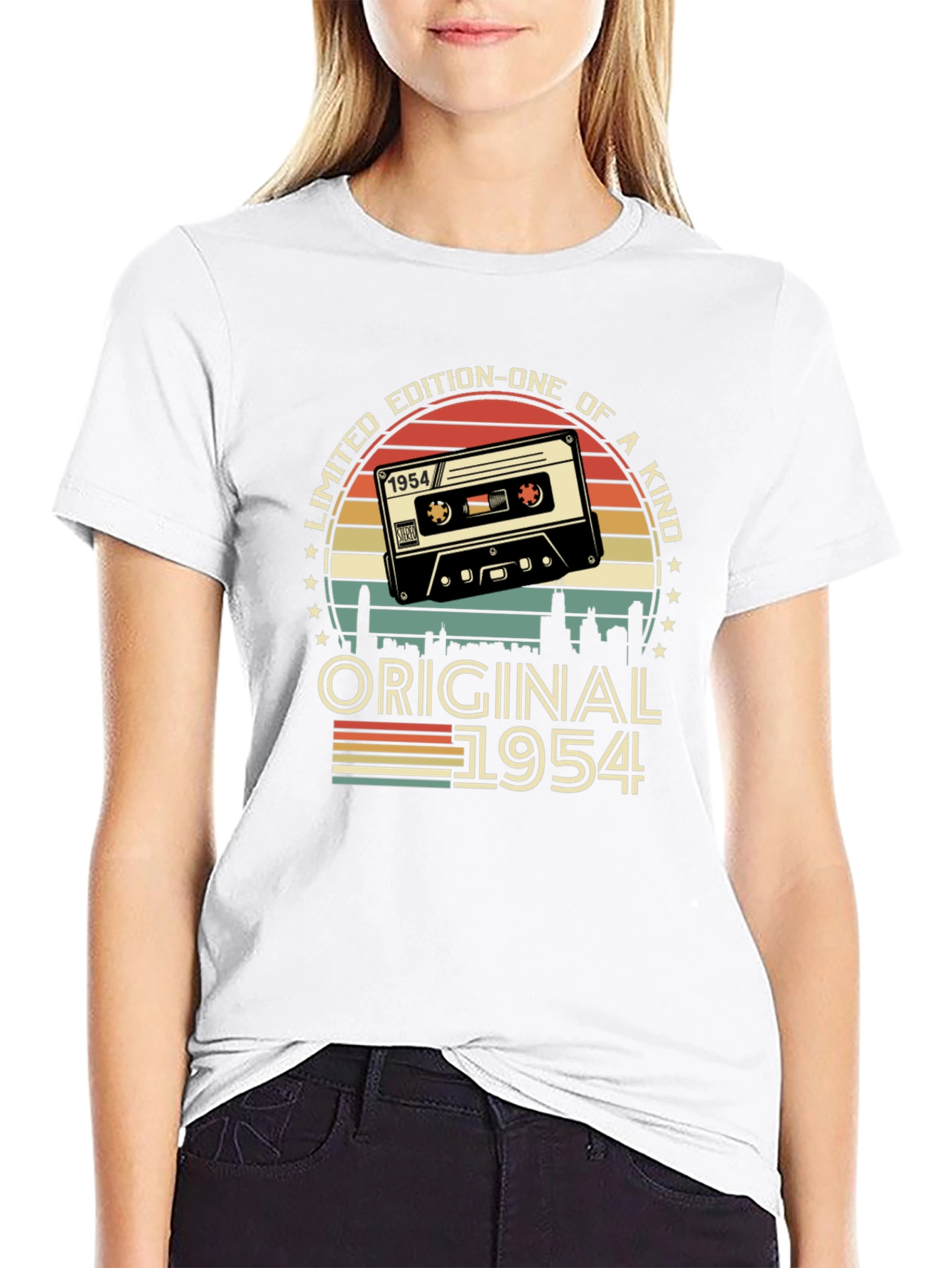 Black Limited Edition 1954 Cassette Tape T-Shirt view 9
