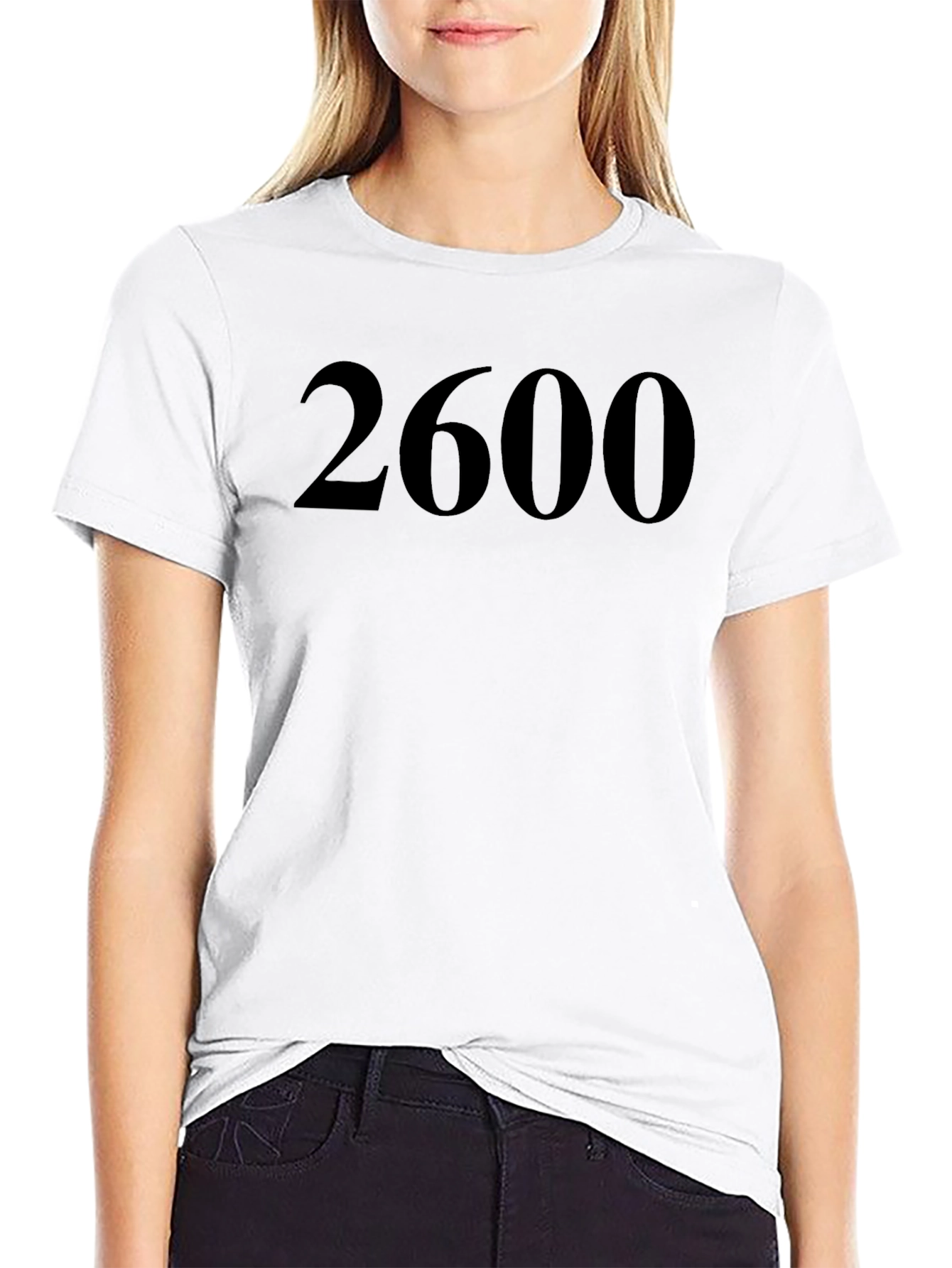 Black 2600 Black Graphic T-Shirt view 9