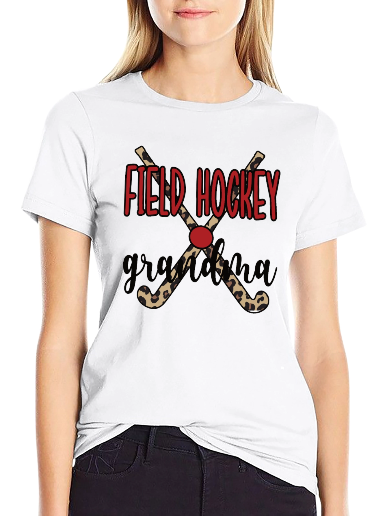 Field Hockey Grandma Graphic Tee - 9