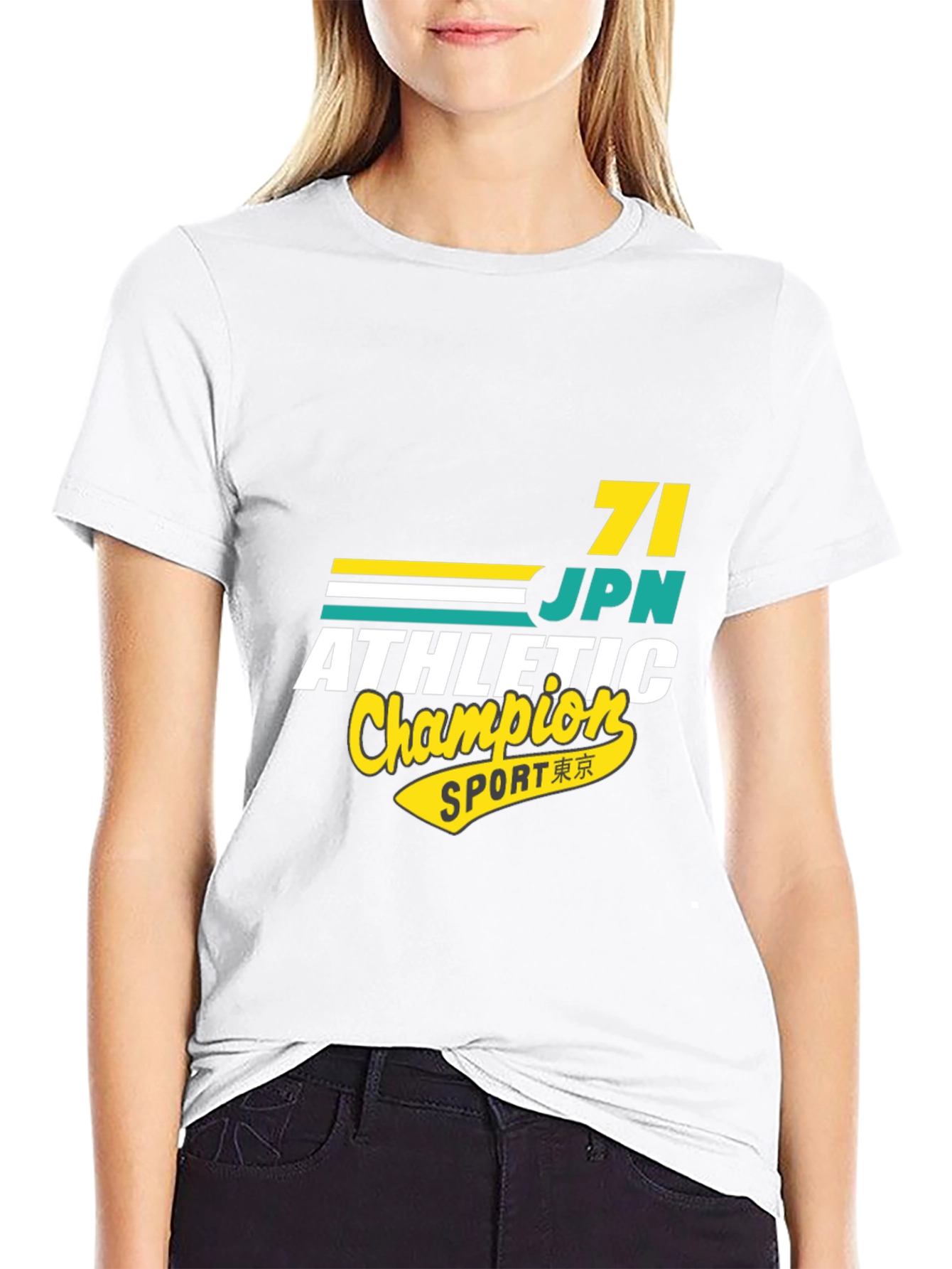 Black Athletic Champion Graphic T-Shirt view 9