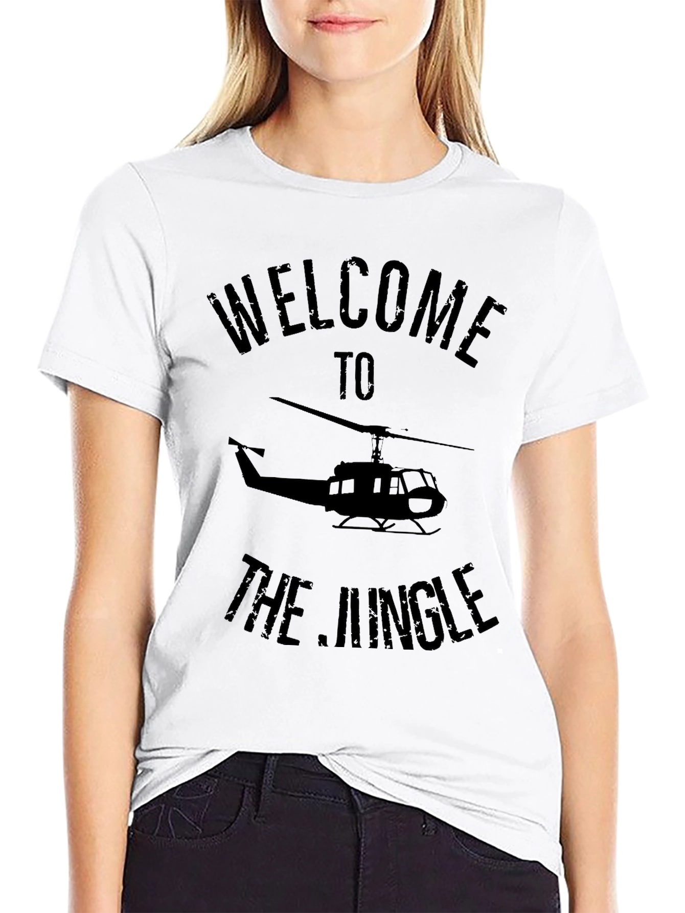 Black Welcome to the Jungle T-Shirt view 9