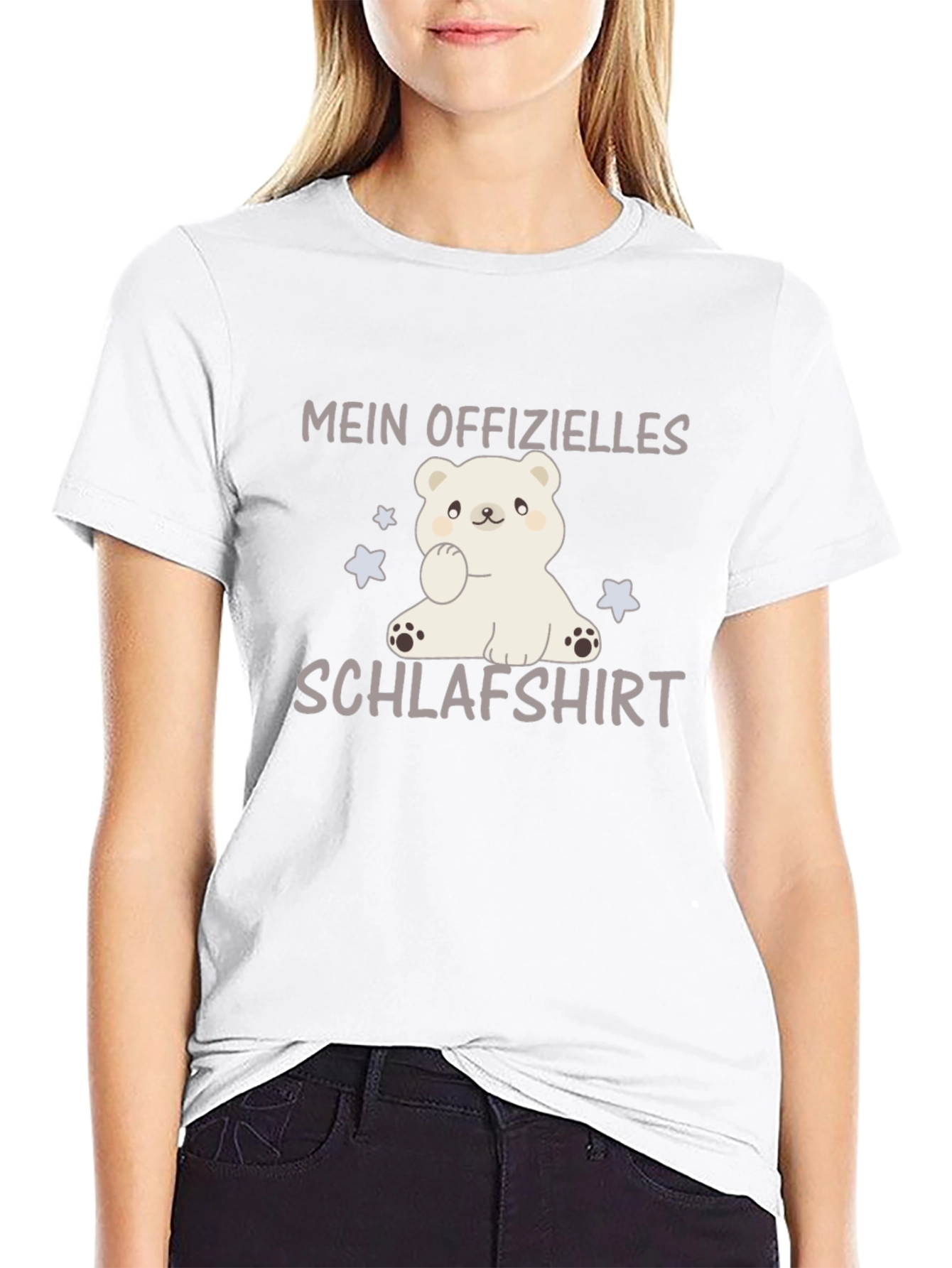 Black Cute Bear Sleep Shirt - Mein Offizielles Schlafshirt view 9
