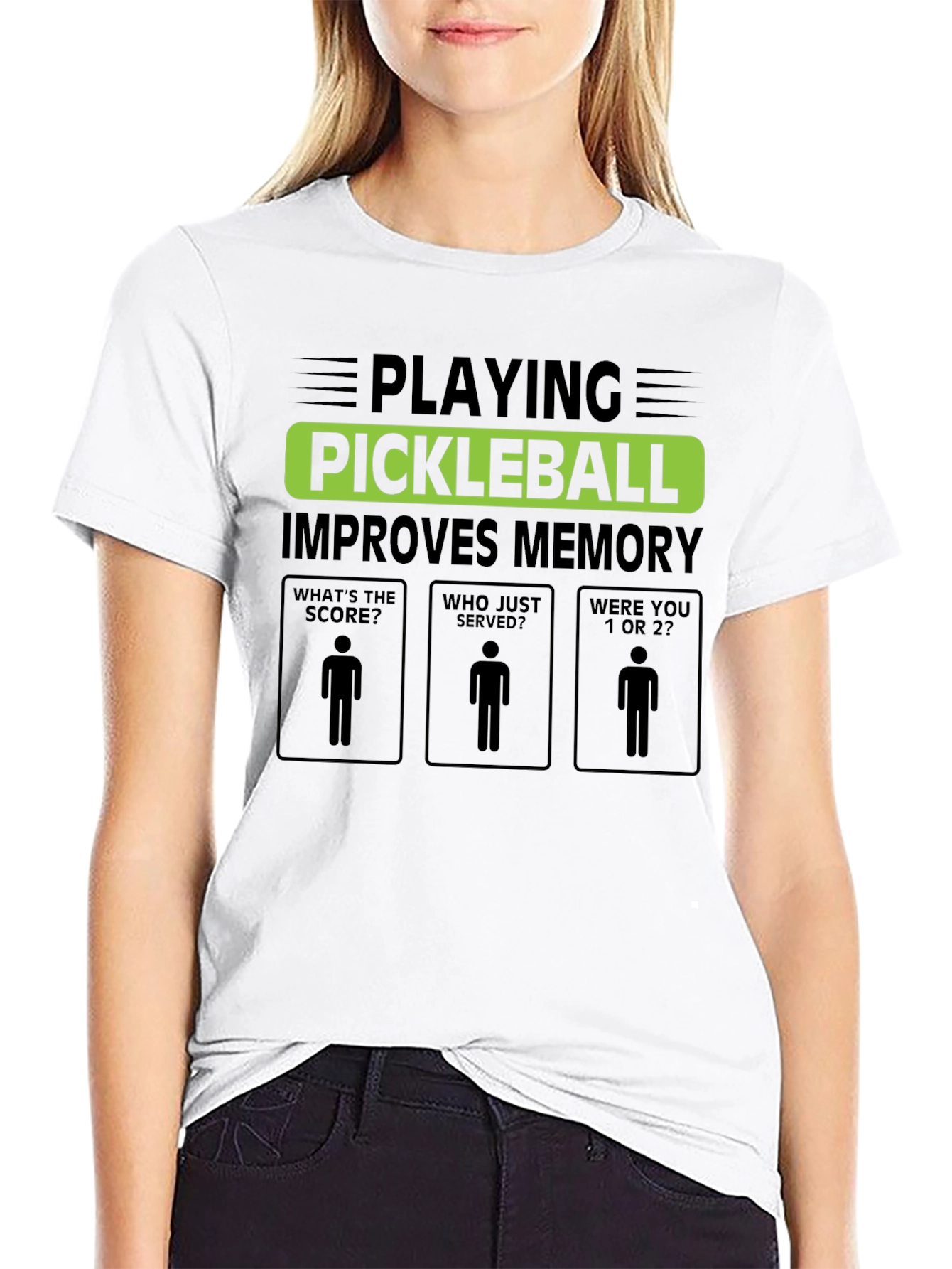 Pickleball Memory T-Shirt - Funny Pickleball Tee - 9
