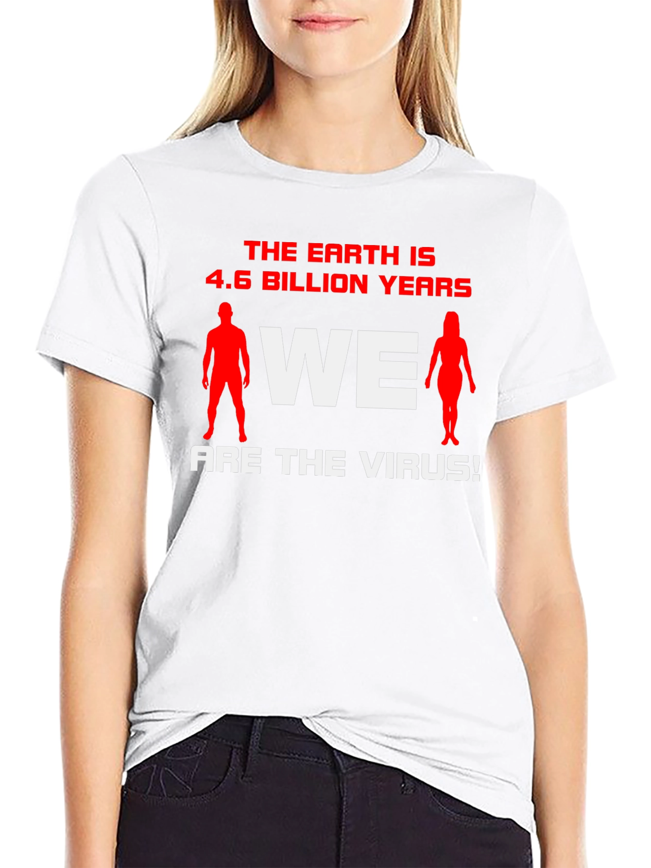 Black Earth 4.6 Billion Years T-Shirt view 9