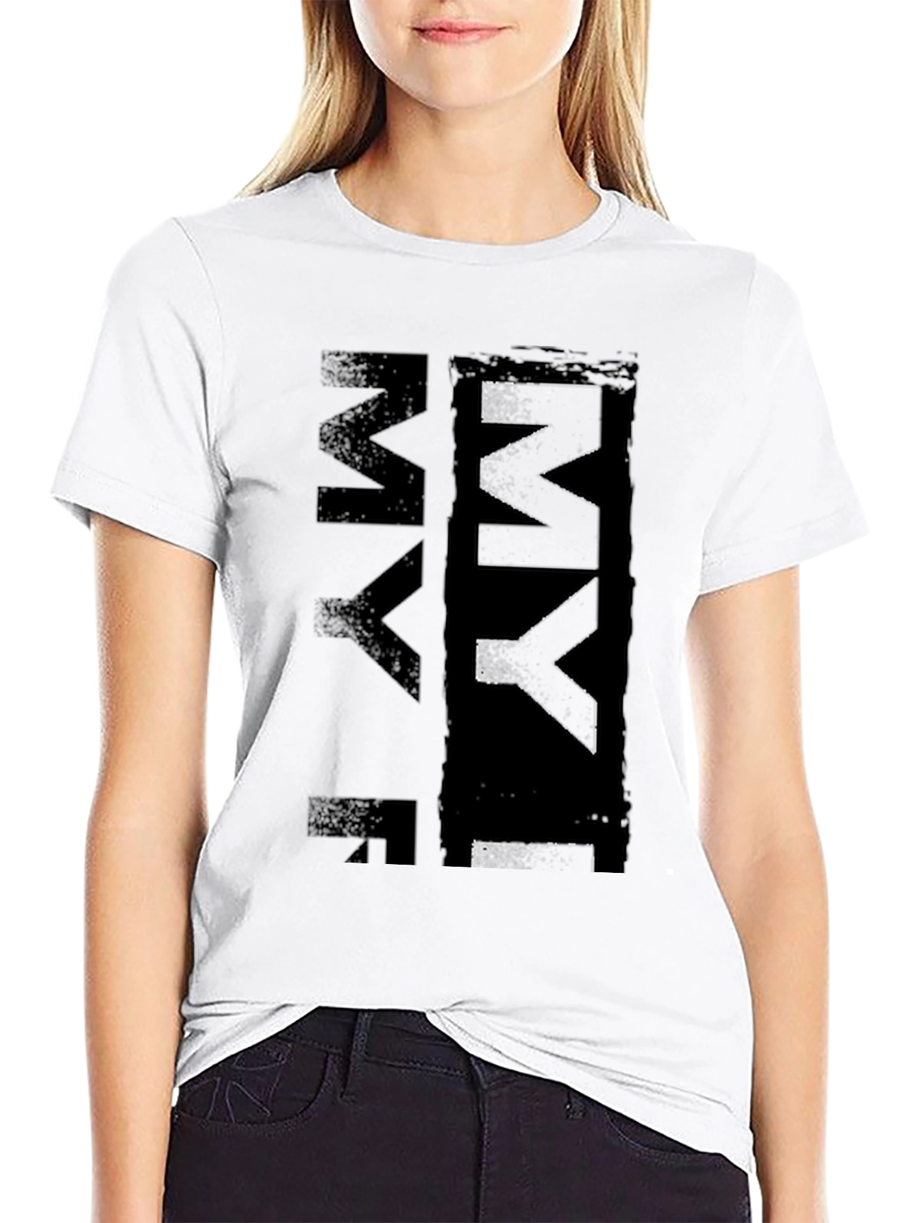Black Grunge MYF Black T-Shirt - Urban Style view 9