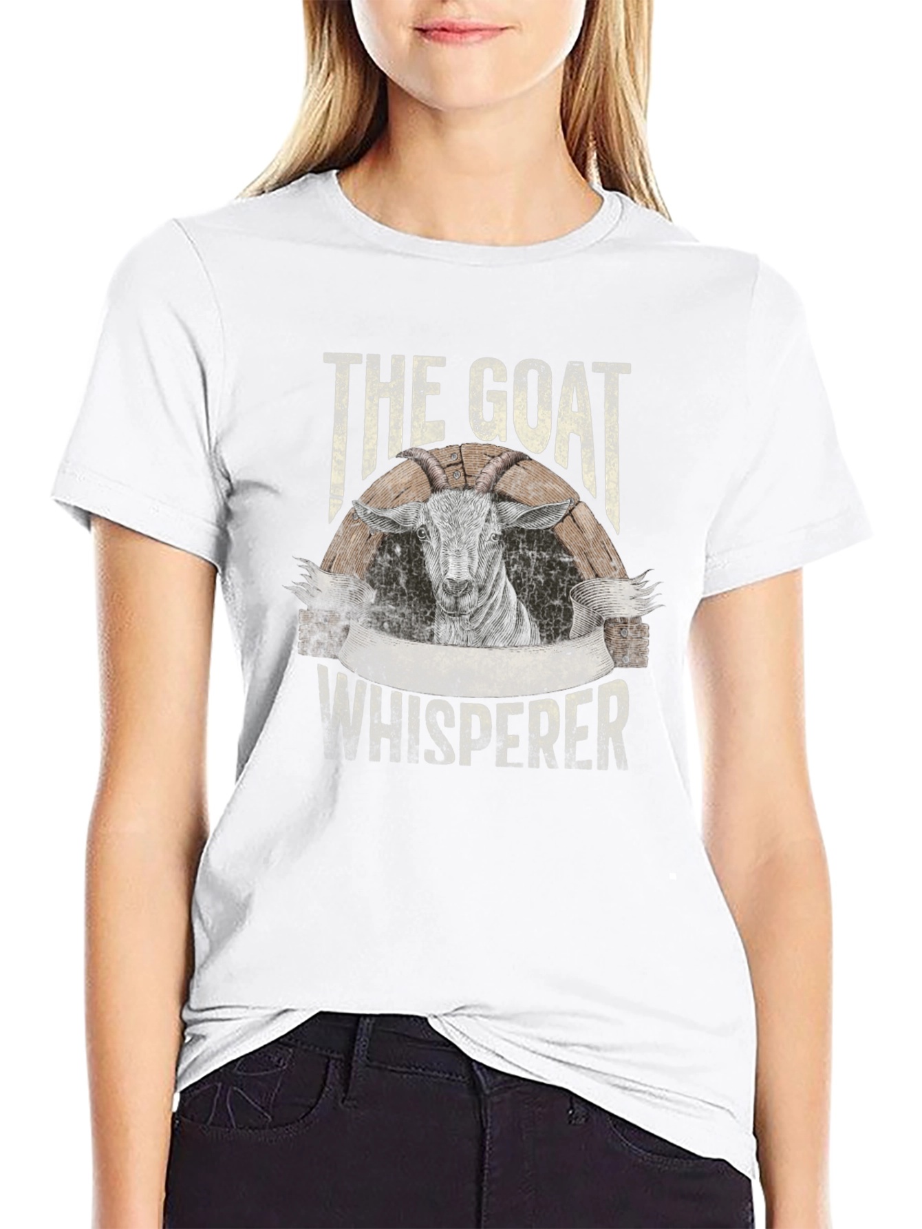The Goat Whisperer T-Shirt - Black Graphic Tee - 9