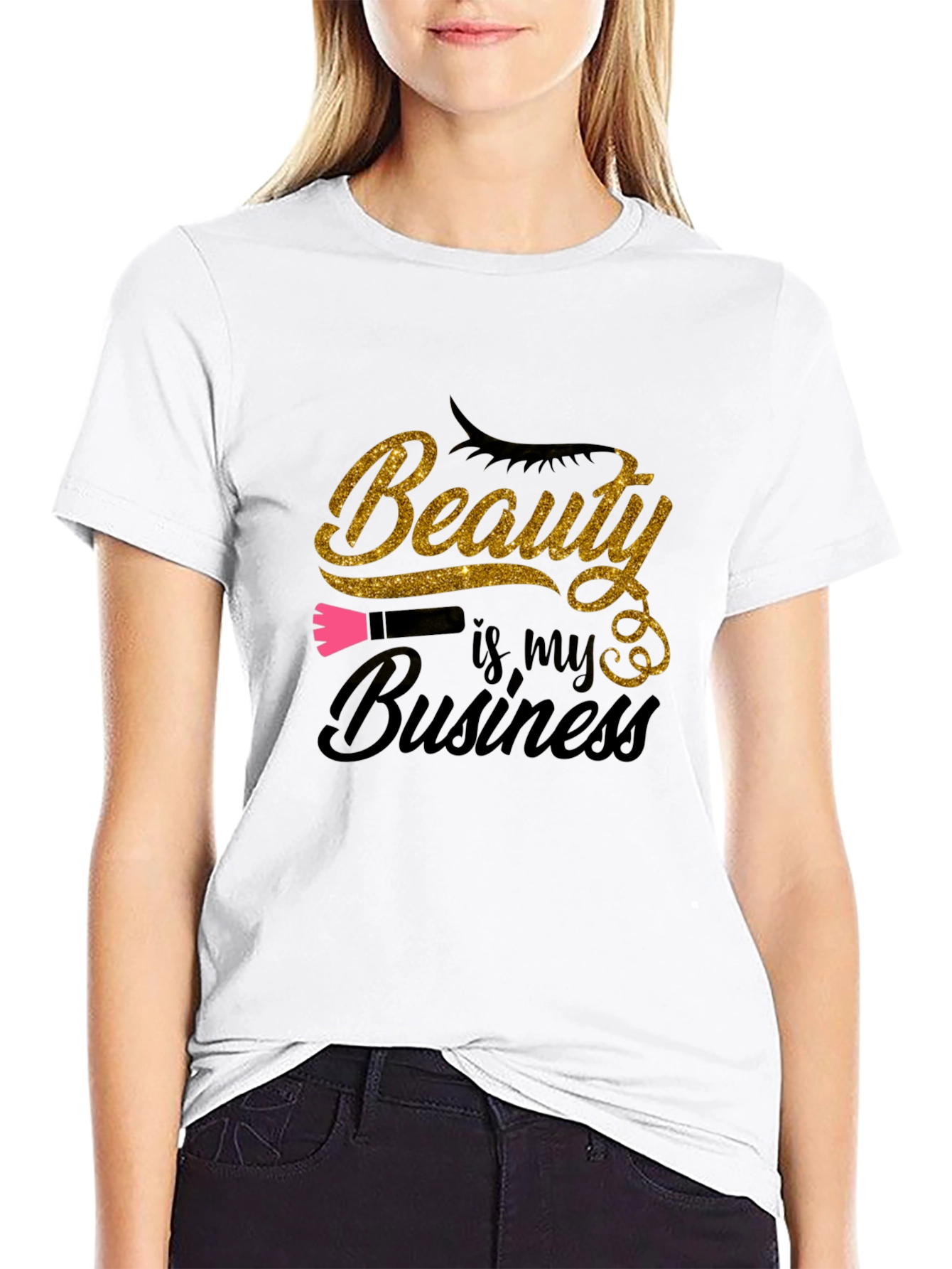 Black Beauty is My Business Black T-Shirt view 9