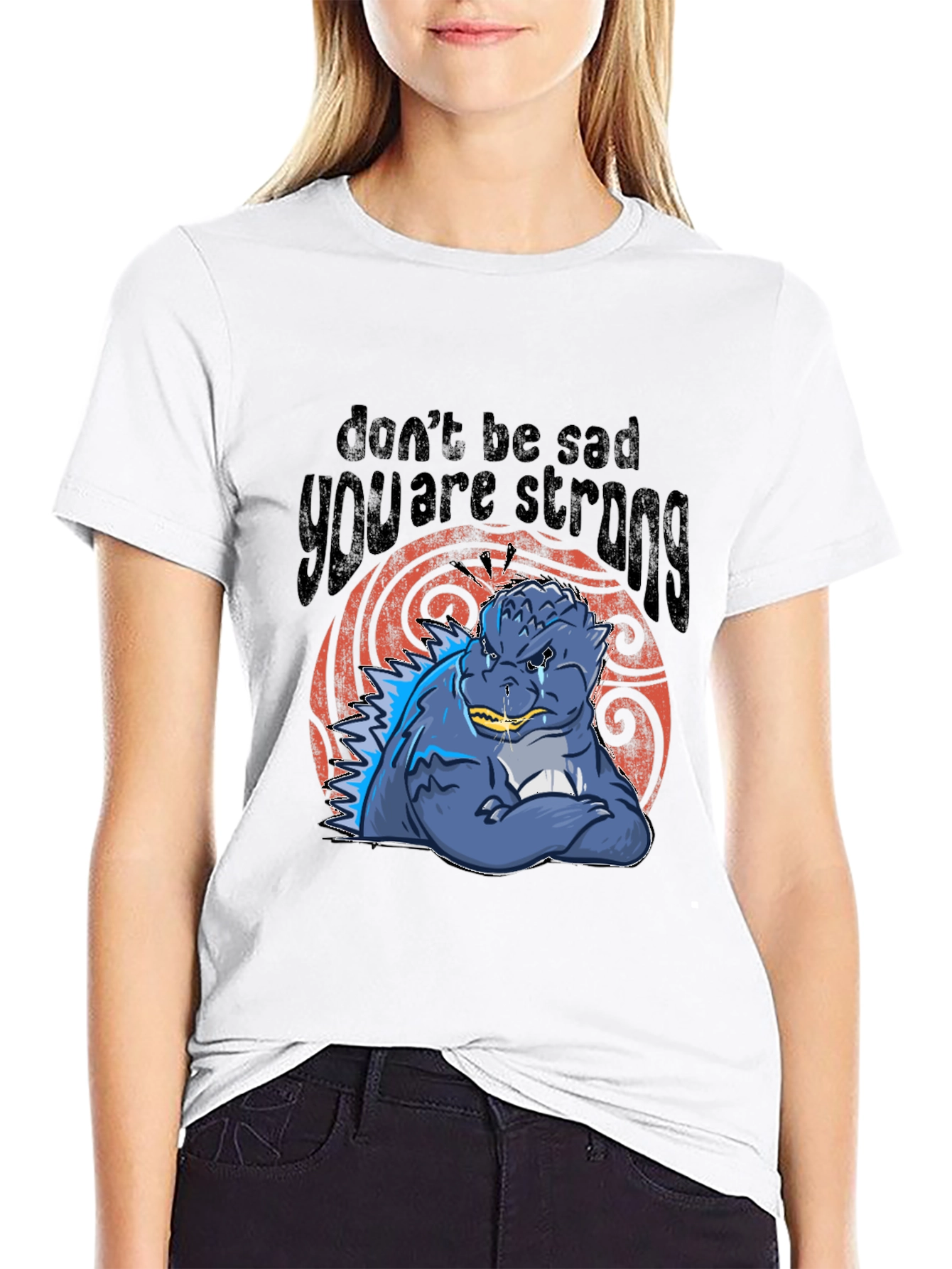 Don't Be Sad Godzilla T-Shirt - 9