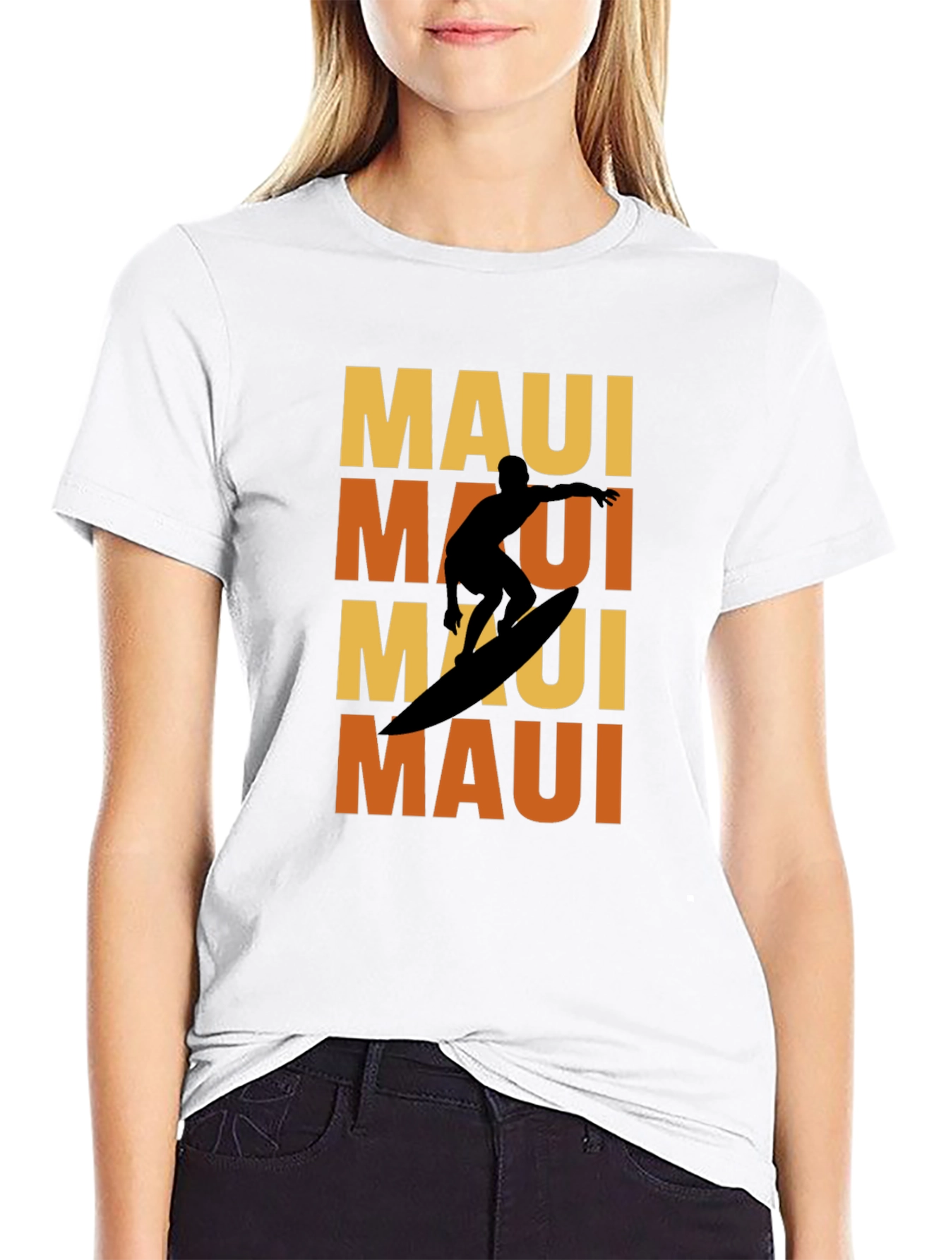 Maui Surfer T-Shirt - Retro Style - 9