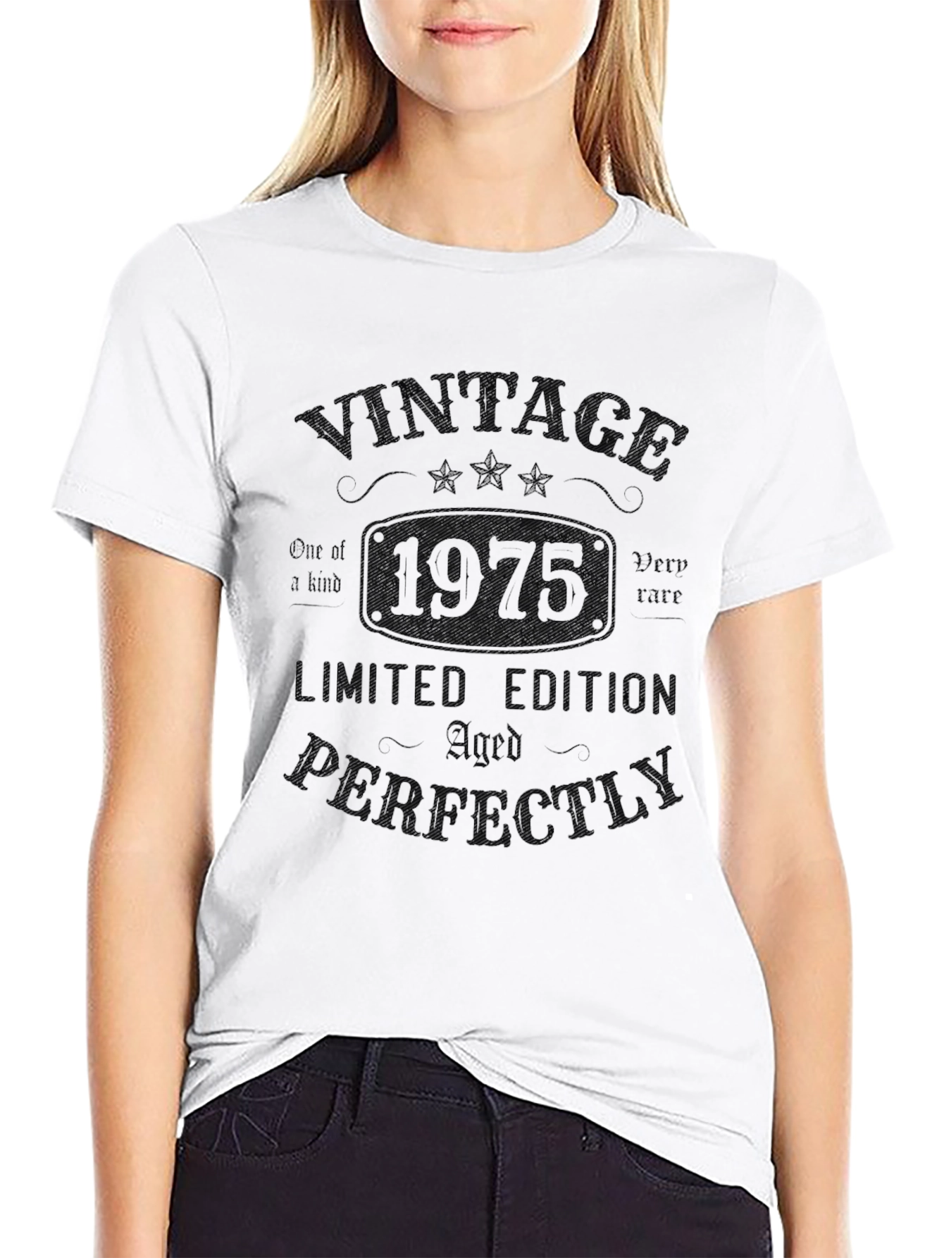 Black Vintage 1975 Limited Edition Aged Perfectly Tee view 9