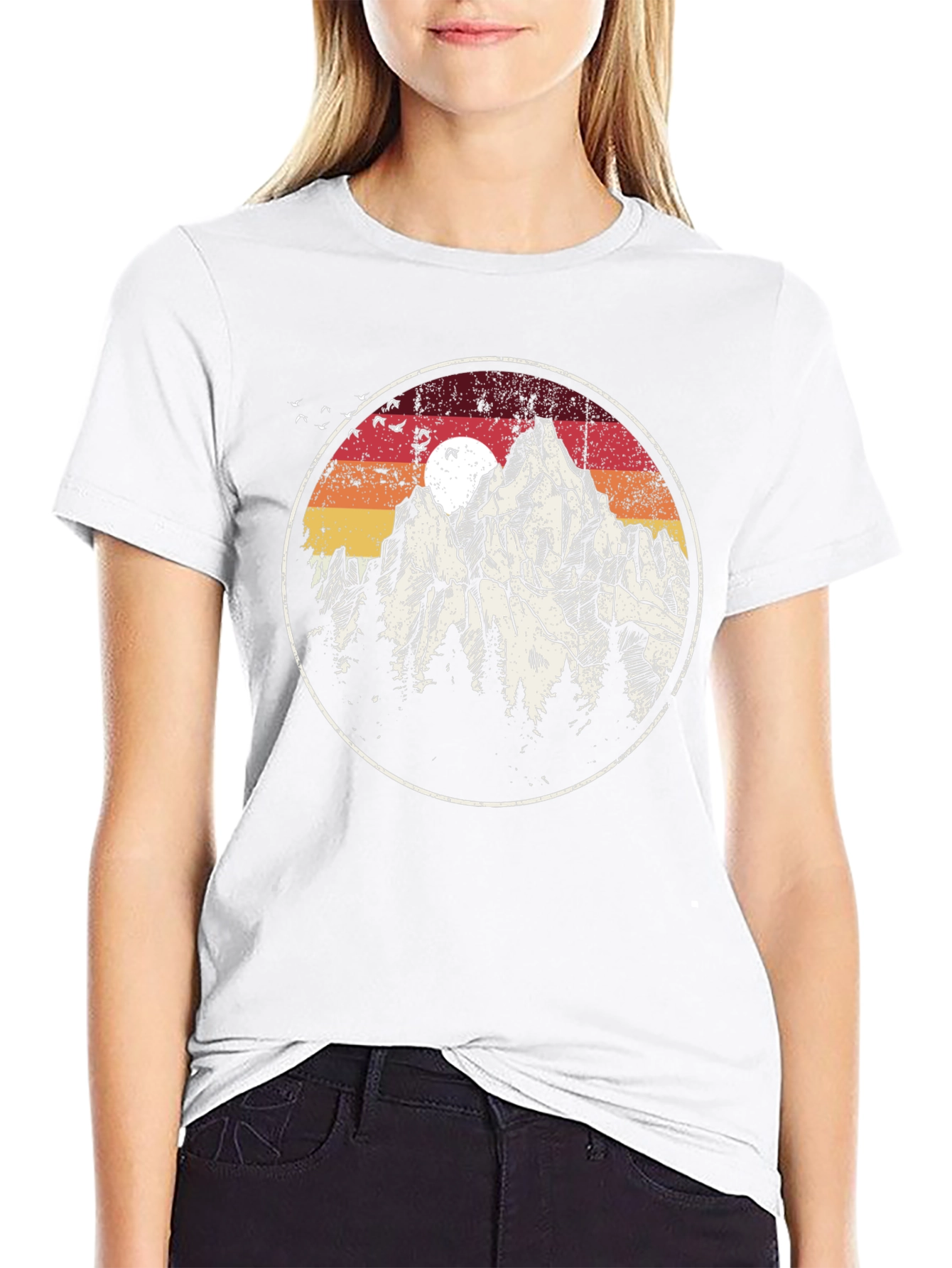 Black Mountain Graphic Tee - Adventure Awaits! view 9