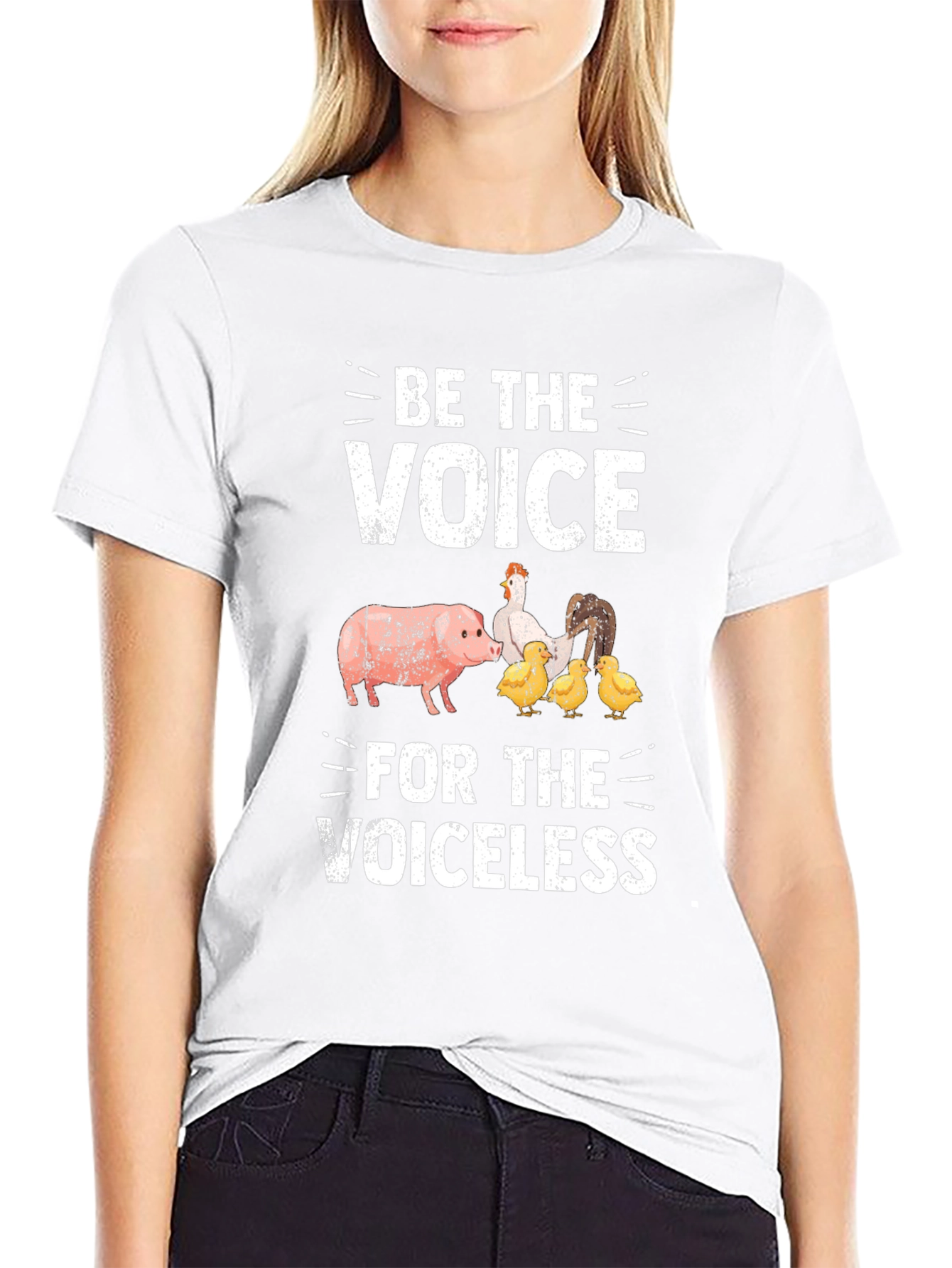 Black Be the Voice T-Shirt view 9