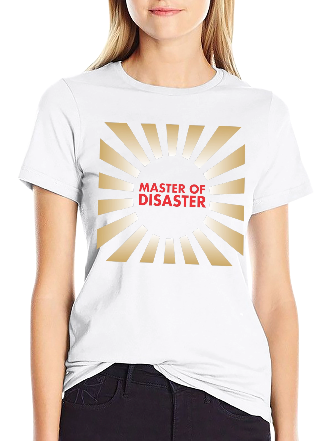 Black Master of Disaster Graphic T-Shirt view 9