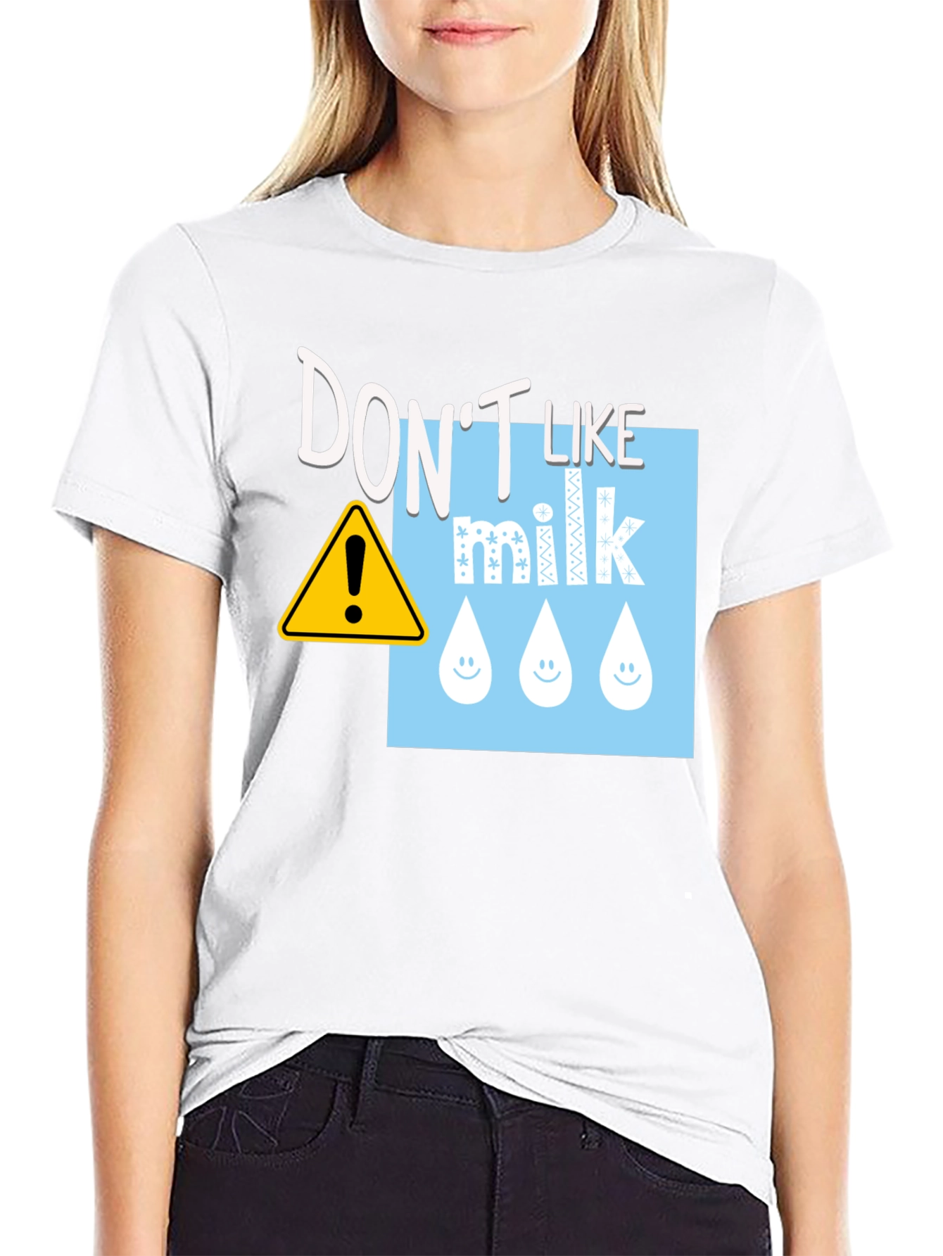Don't Like Milk T-Shirt - Funny Dairy Allergy Tee - 9
