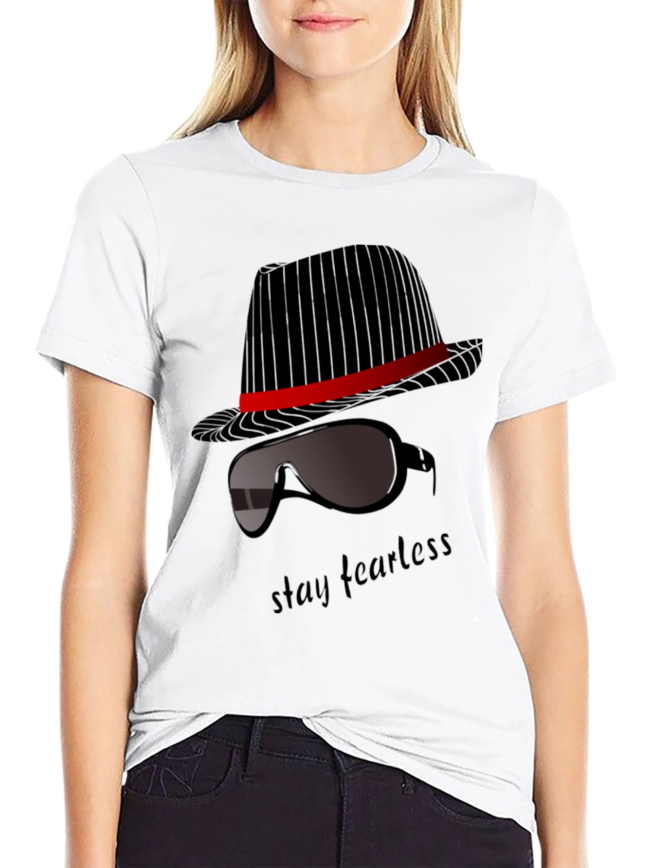 Stay Fearless Graphic T-Shirt - Sleek Design - 9
