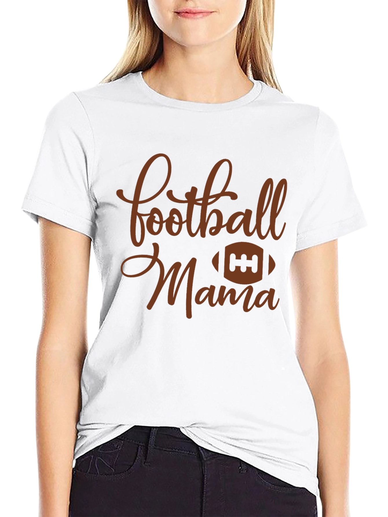 Football Mama Graphic Tee - 9