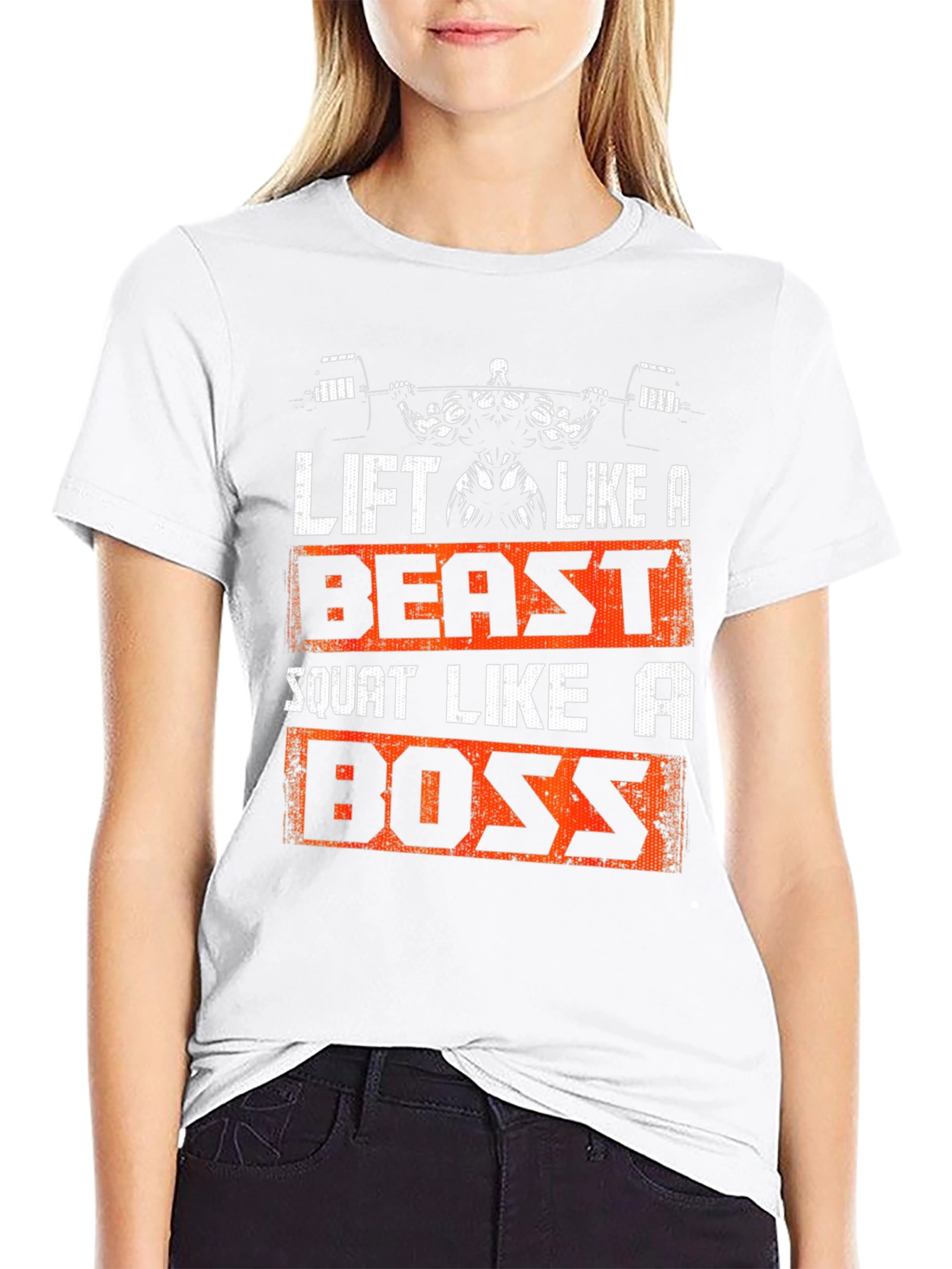 Black Lift Like A Beast T-Shirt view 9